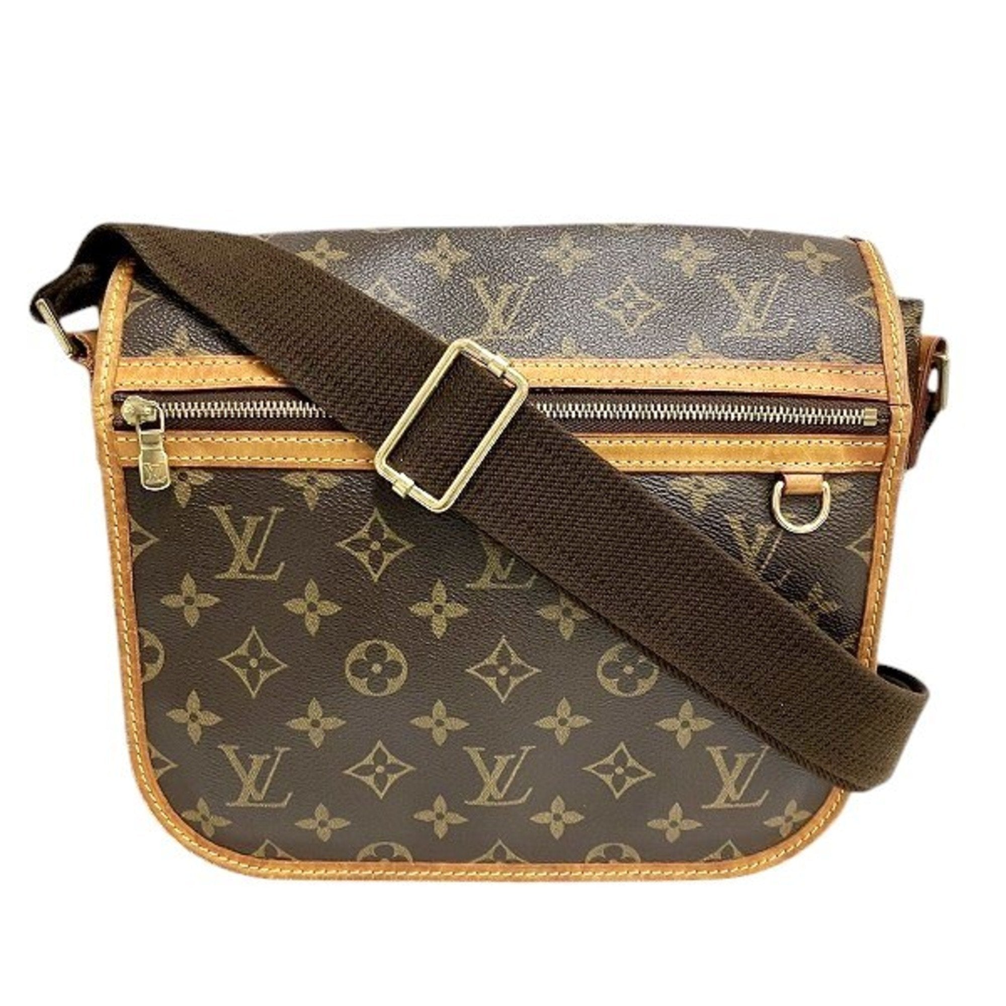Louis Vuitton Brown Galle Monogram Monogram Shoulder Bag (Pre-Owned)