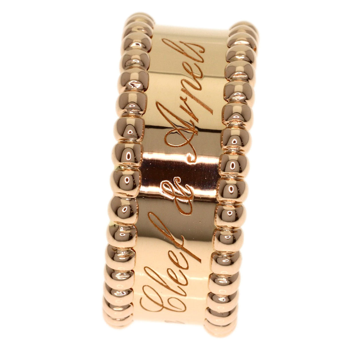 Van Cleef & Arpels Pink Gold (18K) Band Ring (Pre-Owned)