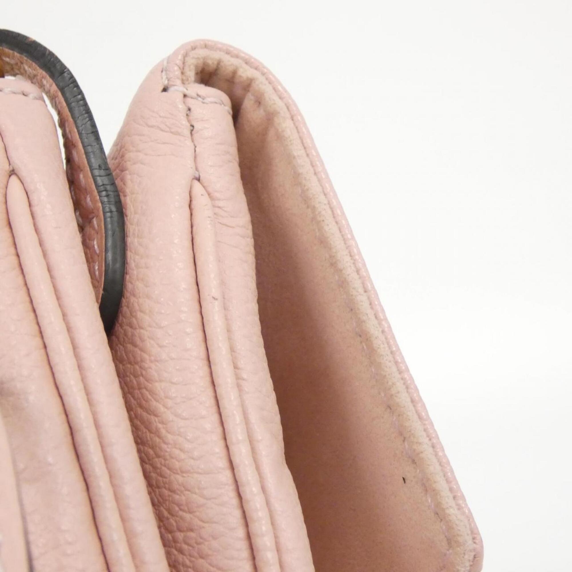 Louis Vuitton Rose Ballerine Leather Shoulder Bag (Pre-Owned)