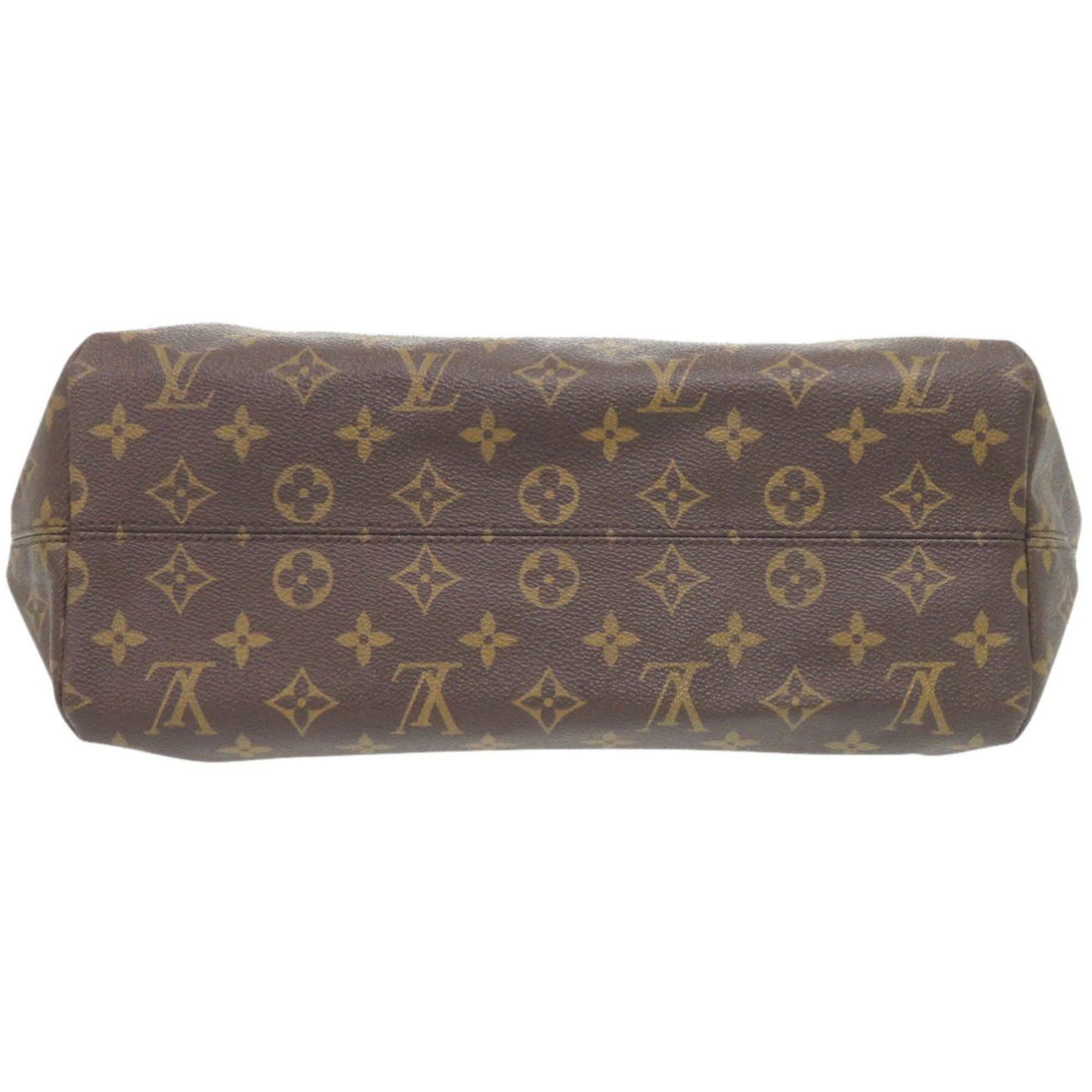 Louis Vuitton Brown Monogram Canvas Tote Bag (Pre-Owned)