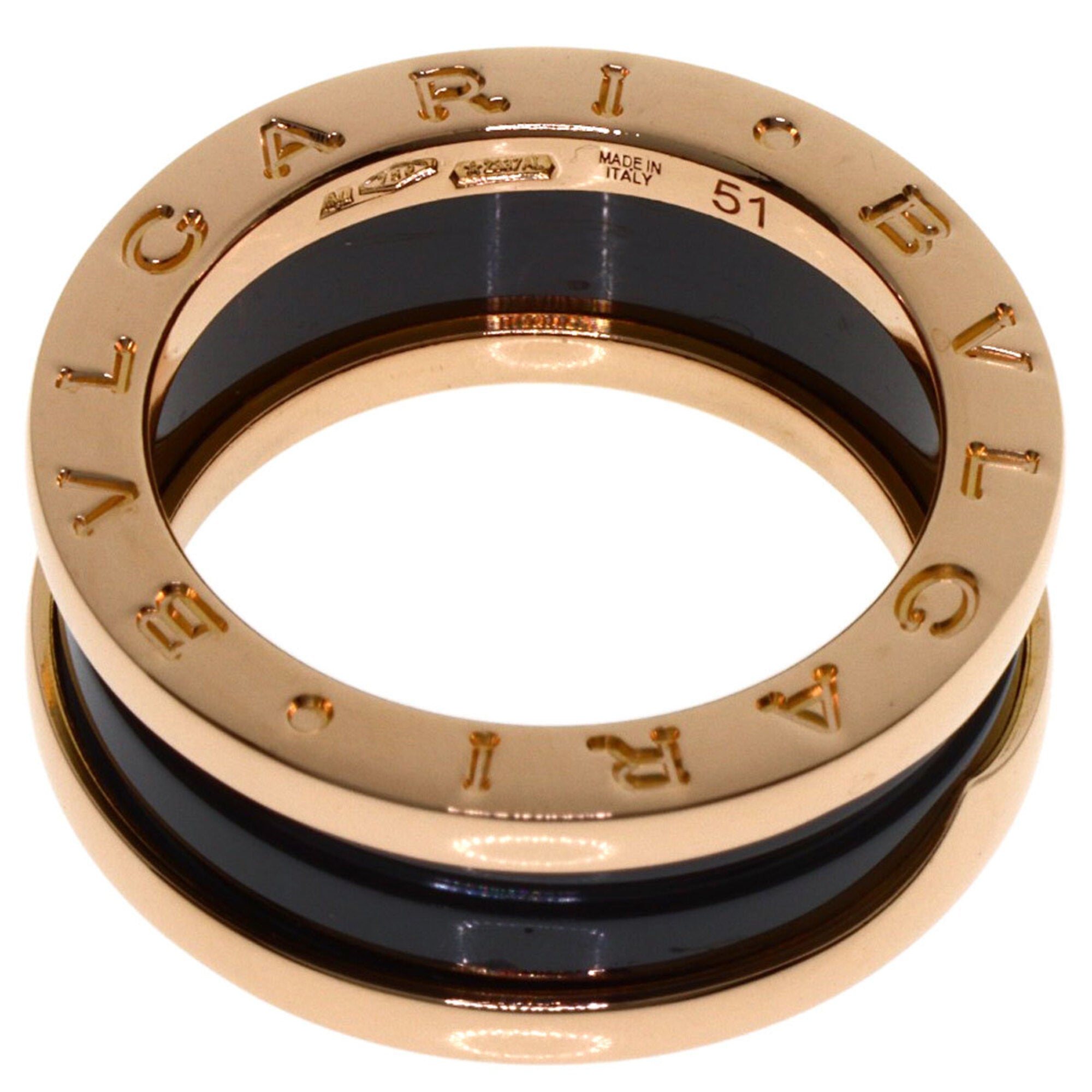 Bvlgari Pink Gold (18K) Band Ring (Pre-Owned)
