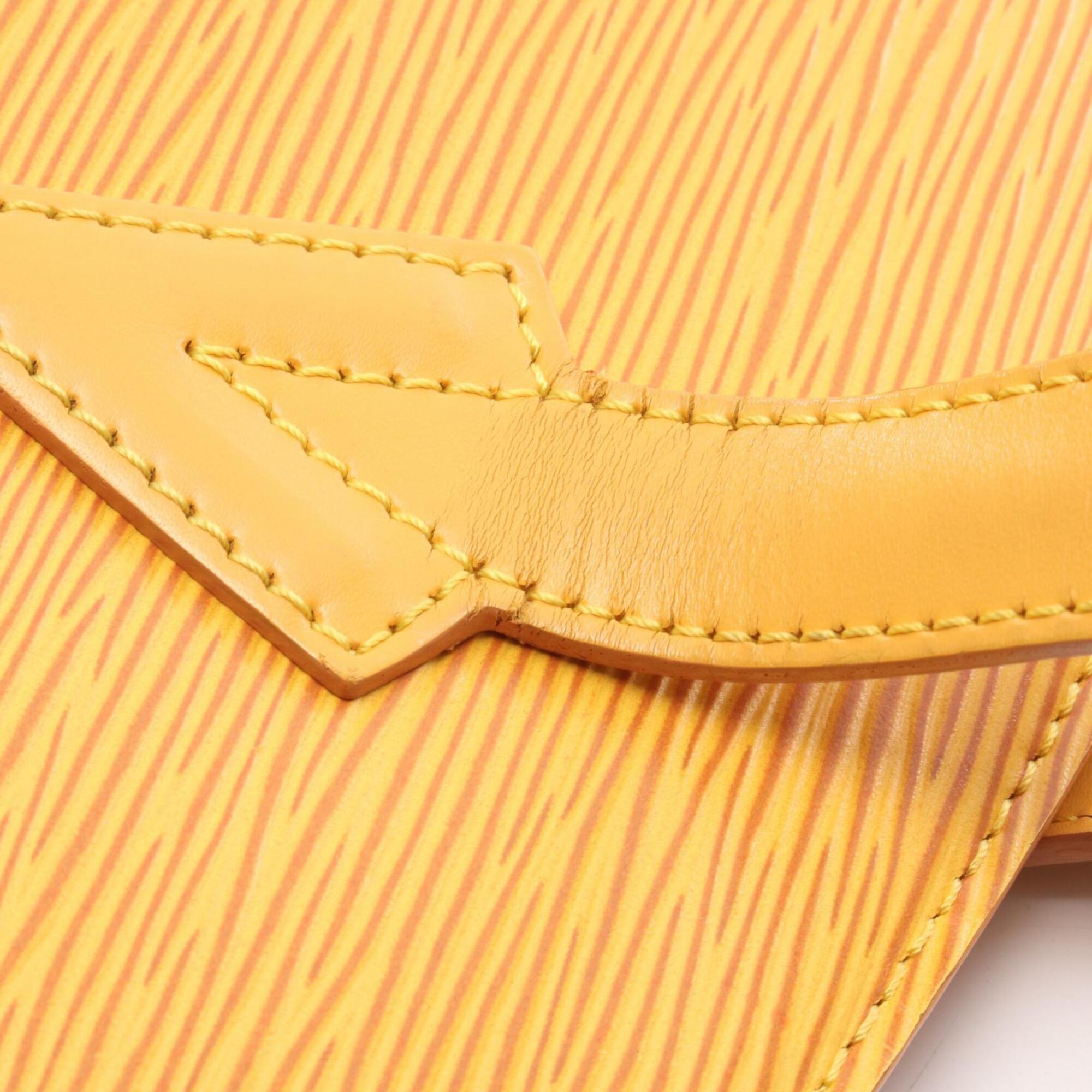 Louis Vuitton Yellow Epi Leather Handbag Shoulder Bag (Pre-Owned)