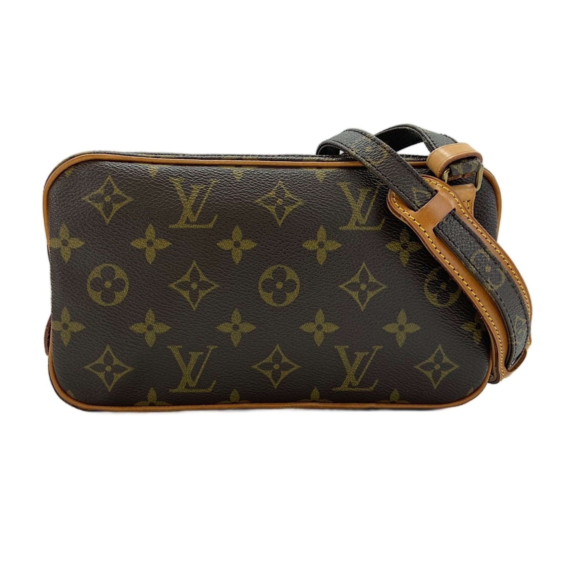 Louis Vuitton Brown Pochette Shoulder Bag (Pre-Owned)