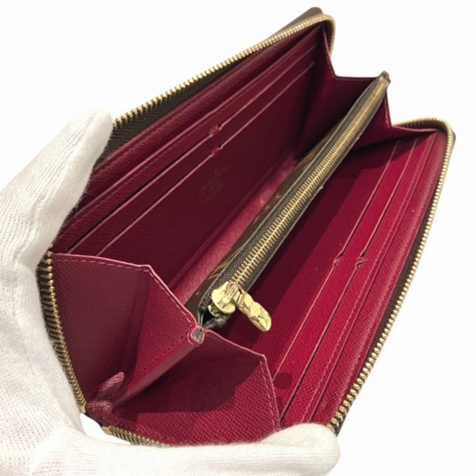 Louis Vuitton Fuchsia Monogram Coin Purse/Coin Case (Pre-Owned)