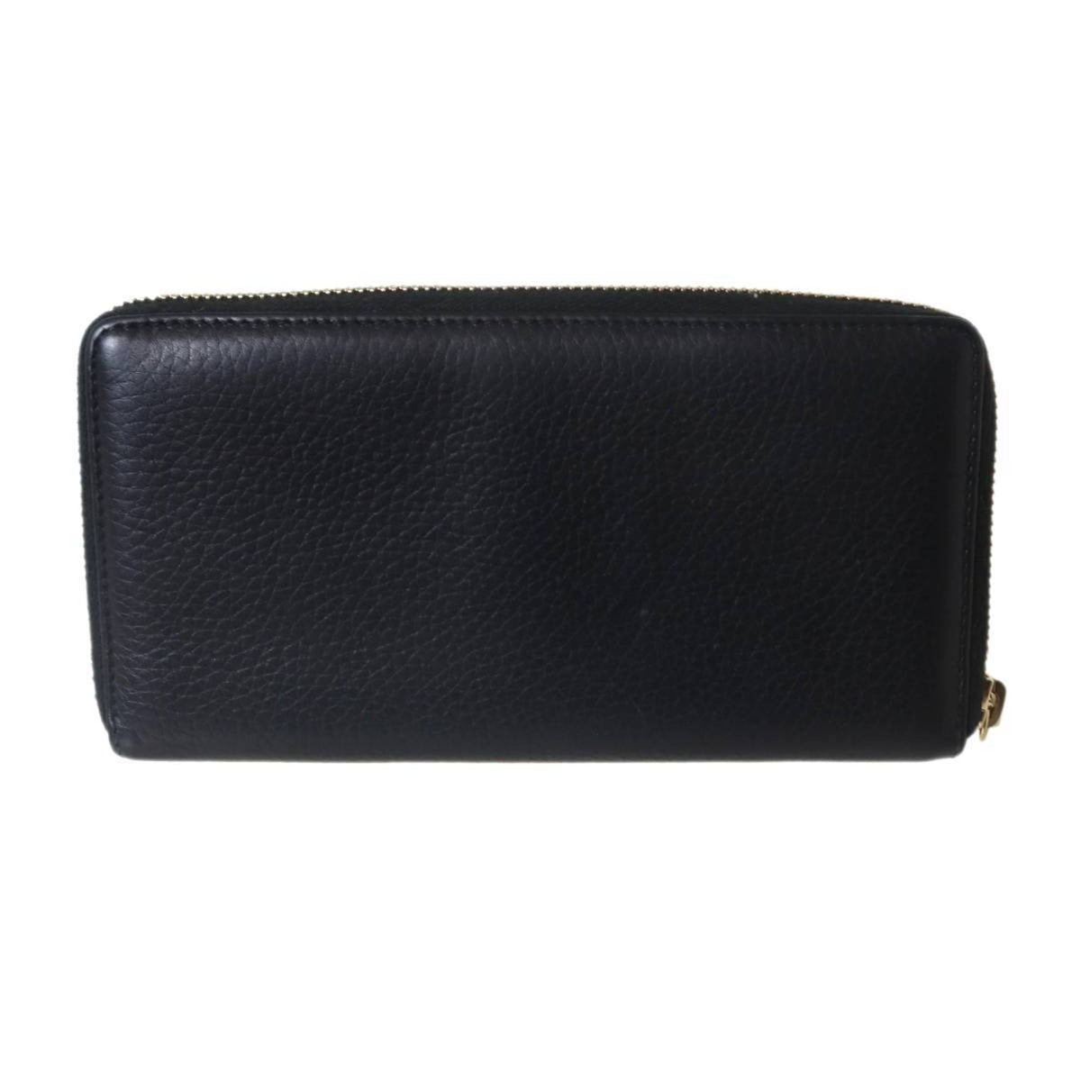 Gucci Black Long Wallet (Bi-Fold) (Pre-Owned)