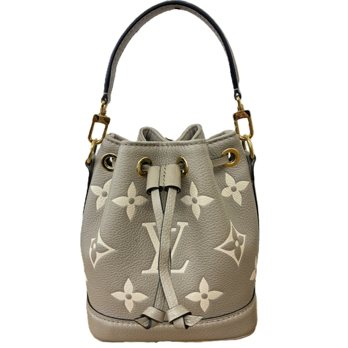 Louis Vuitton Beige Monogram Empreinte Shoulder Bag (Pre-Owned)