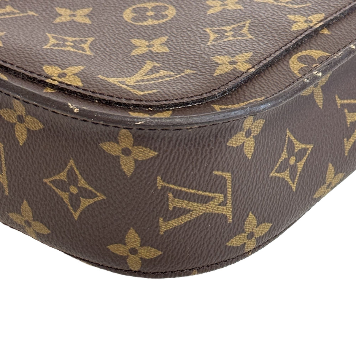 Louis Vuitton Brown Galle Monogram Monogram Crossbody Bag Pochette Shoulder Bag (Pre-Owned)