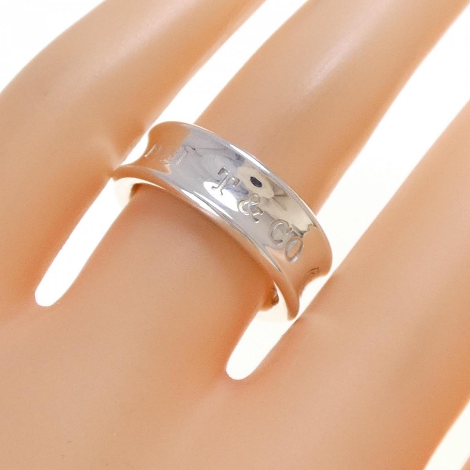 Tiffany Silver Silver 925 Band Ring (Pre-Owned)