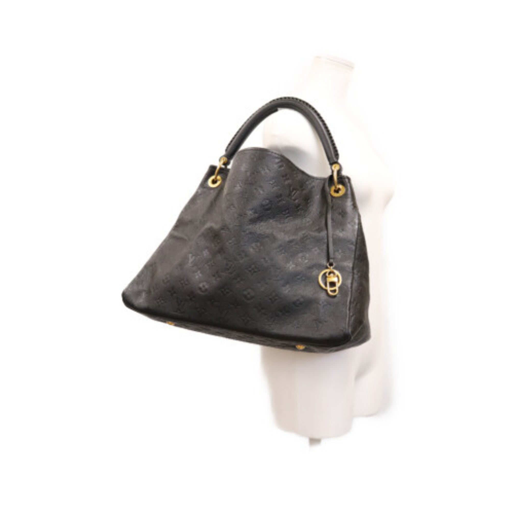 Louis Vuitton Black Monogram Empreinte Shoulder Bag (Pre-Owned)