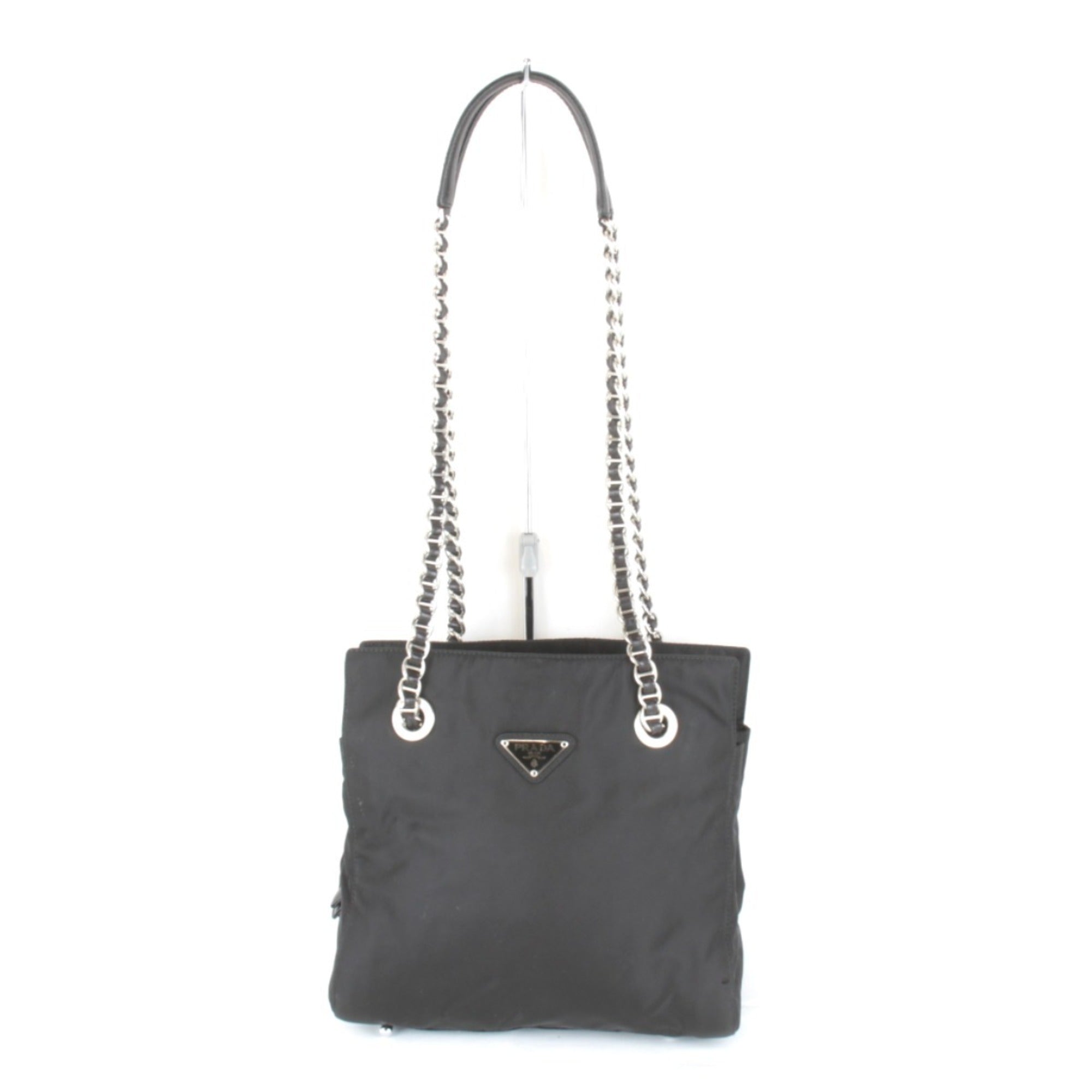 Prada Black Nylon Shoulder Bag (Pre-Owned)