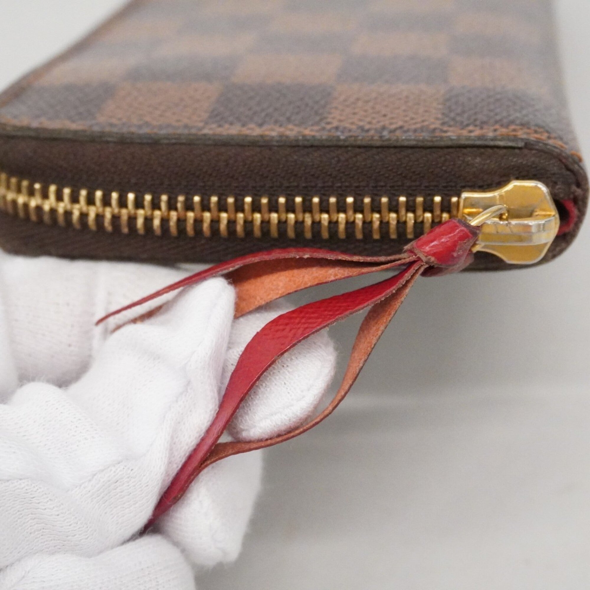 Louis Vuitton Cerise Ebene Long Wallet (Bi-Fold) (Pre-Owned)