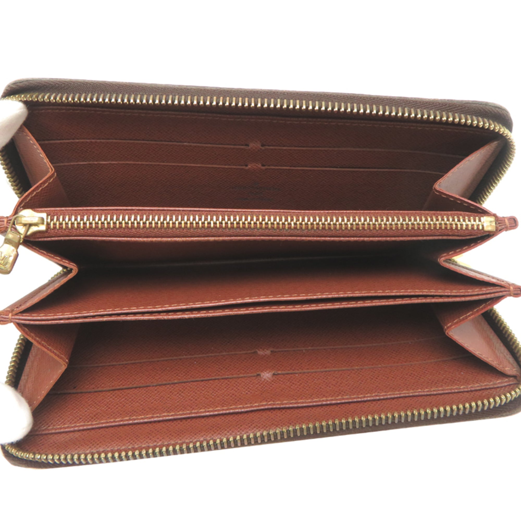 Louis Vuitton Brown Monogram Long Wallet (Bi-Fold) (Pre-Owned)