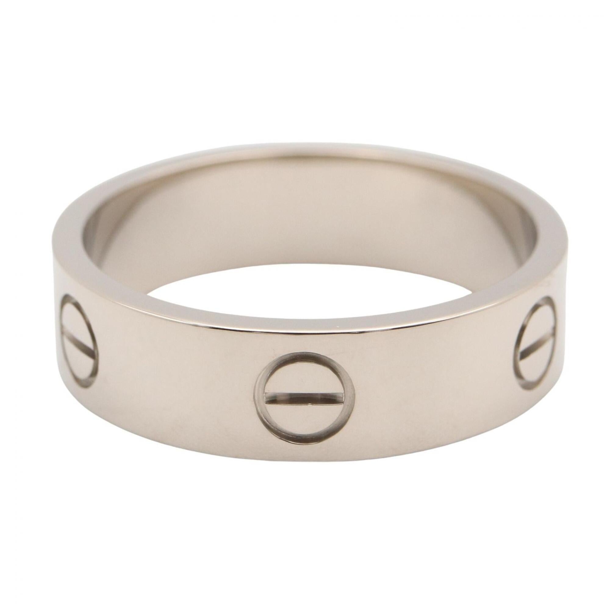 Cartier White Gold White Gold (18K) Band Ring (Pre-Owned)