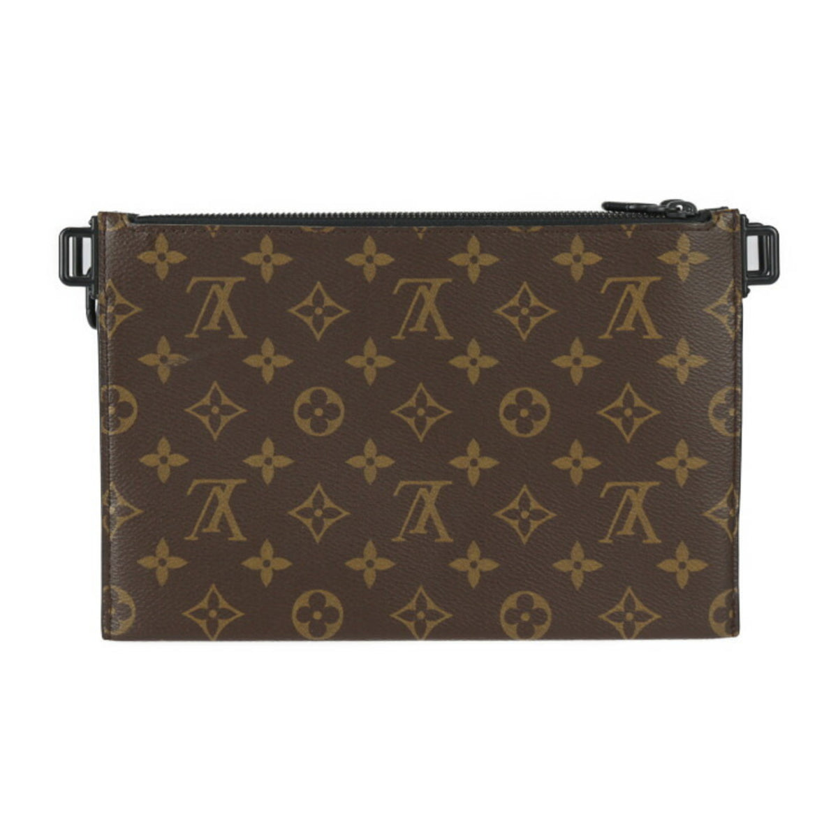 Louis Vuitton Black Brown Monogram Monogram Monogram Empreinte Clutch Bag Pouch Shoulder Bag (Pre-Owned)