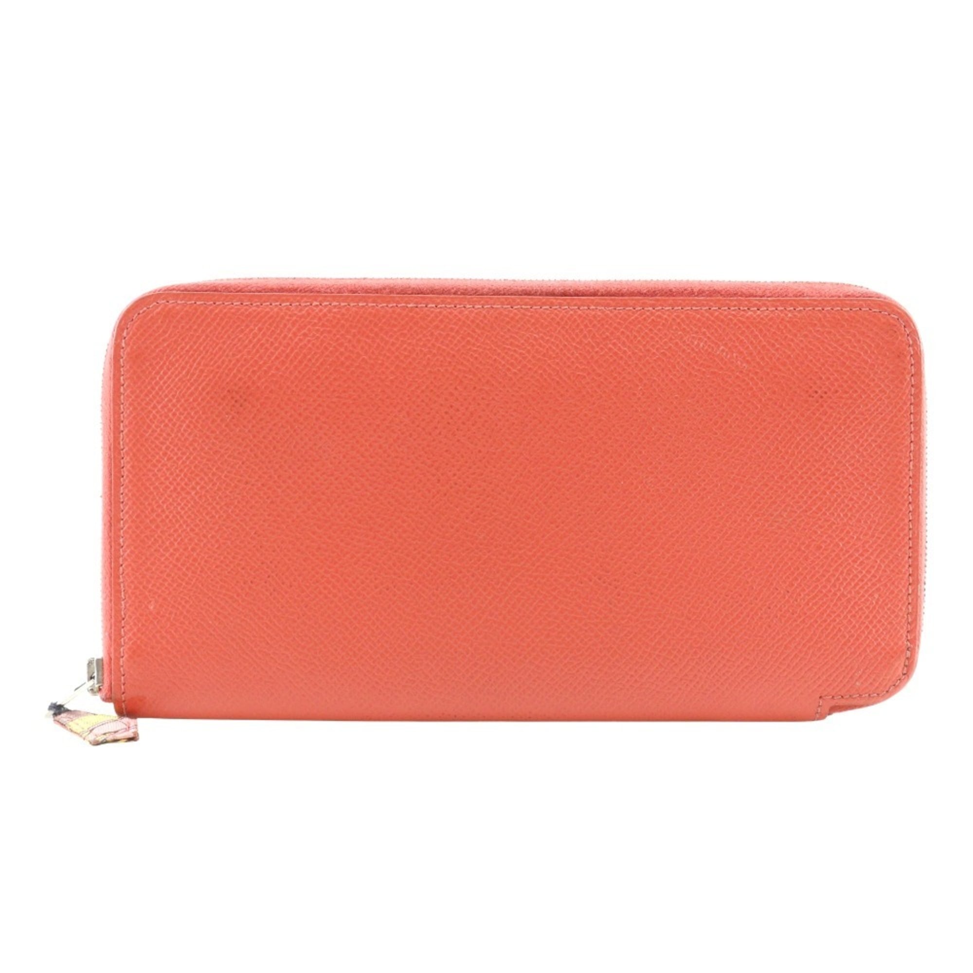 Hermes Pink Rose Jaipur Epsom Leather Long Wallet (Bi-Fold) (Pre-Owned)