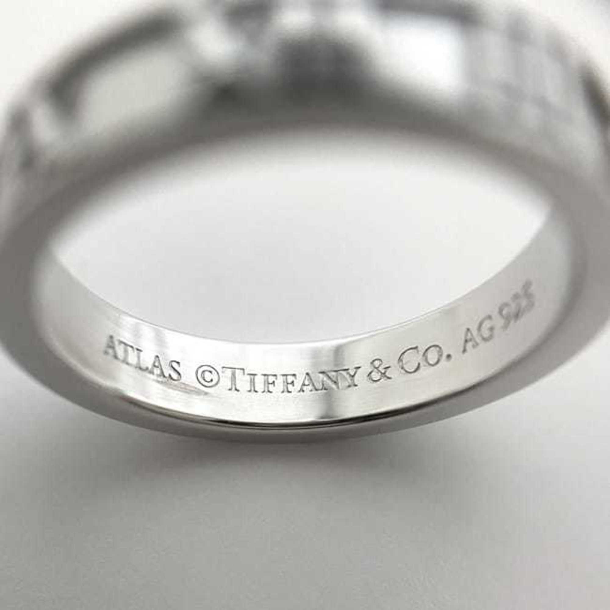 Tiffany Atlas Silver 925 Band Ring (Pre-Owned)