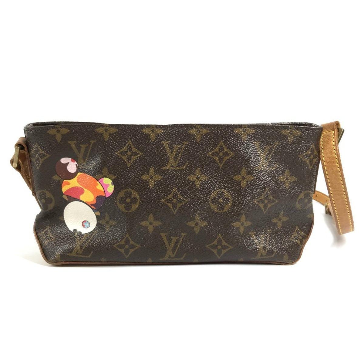 Louis Vuitton Brown Monogram Panda Monogram Canvas Pochette Shoulder Bag (Pre-Owned)