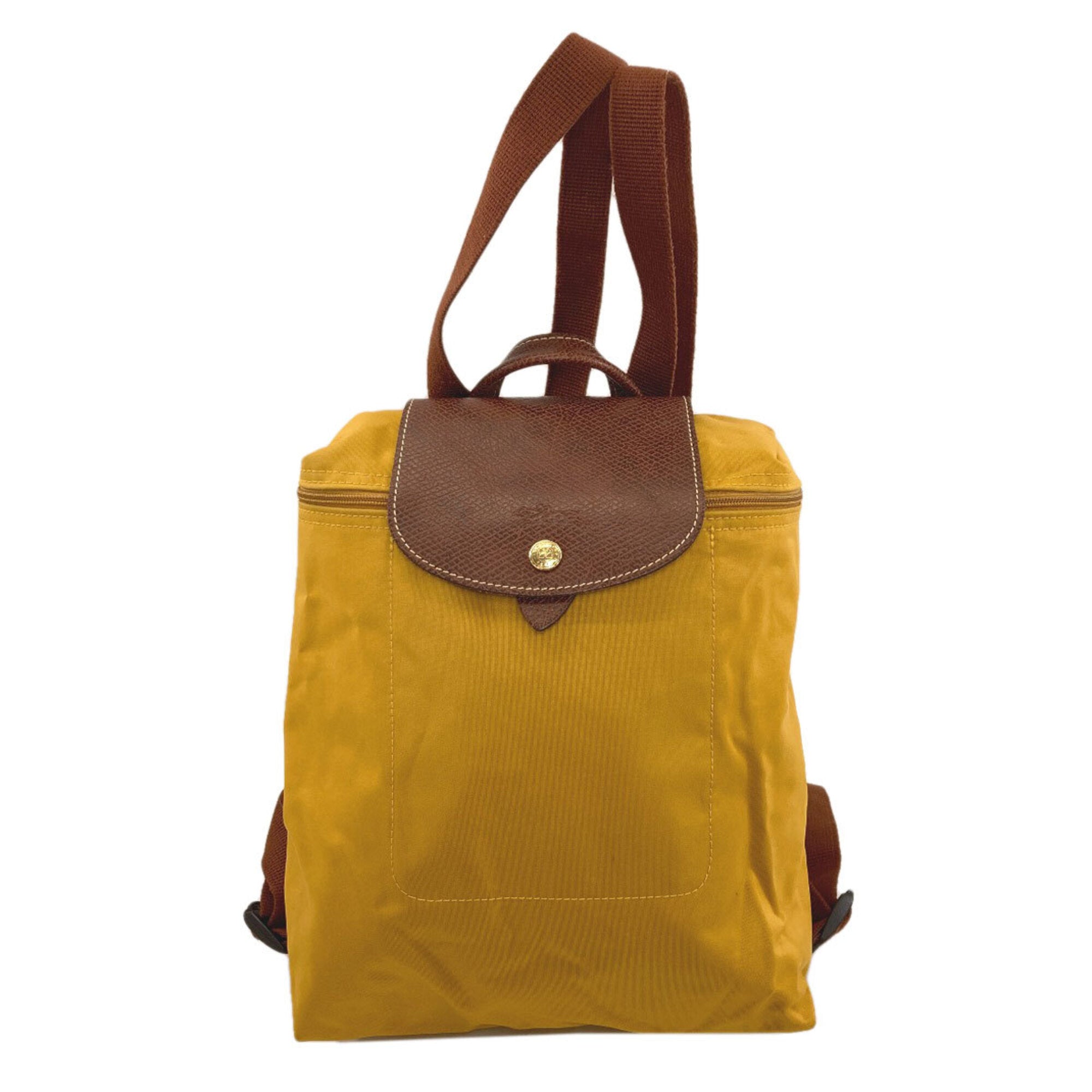 Longchamp Yellow Nylon (Pre-Owned)