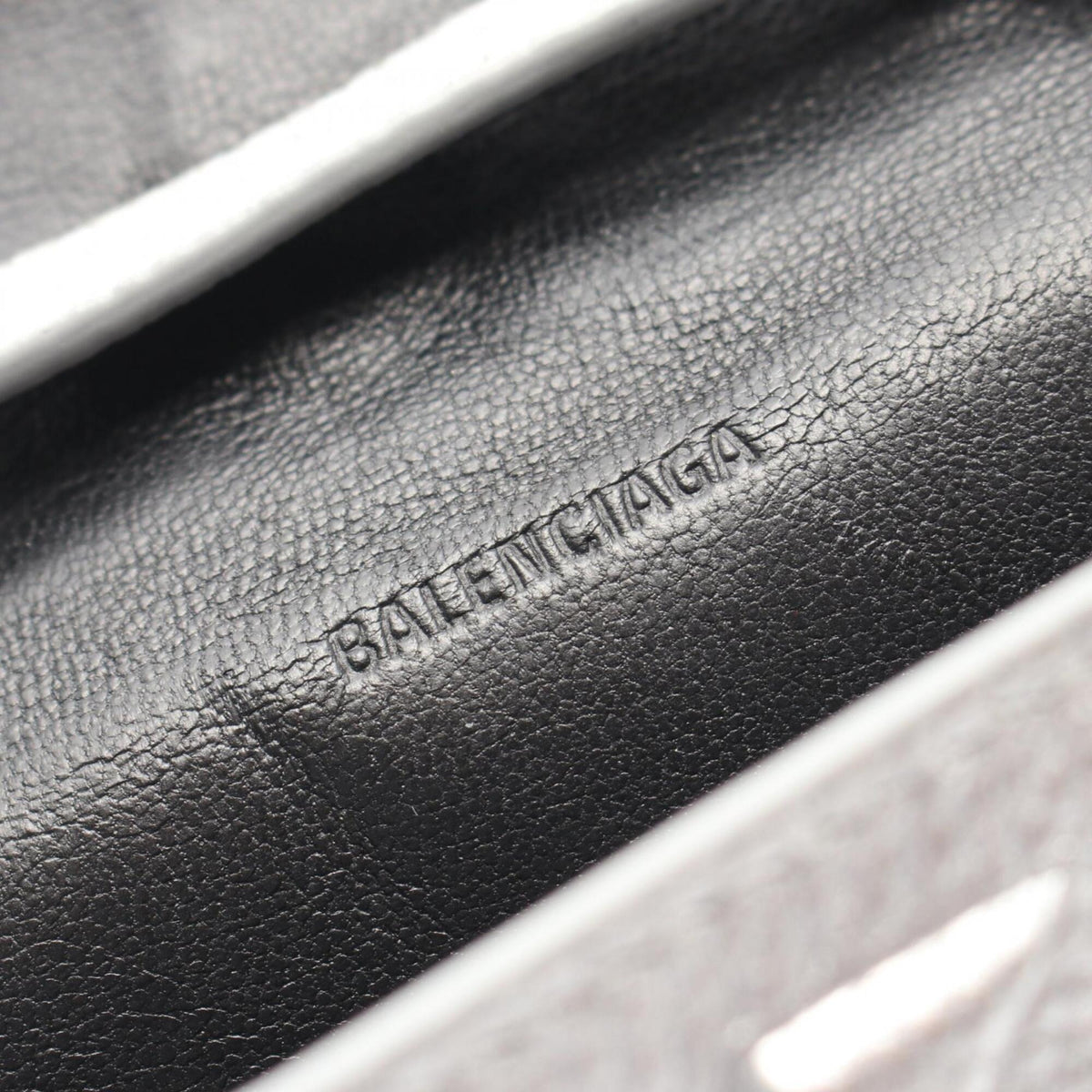 Balenciaga Silver Leather Shoulder Bag (Pre-Owned)
