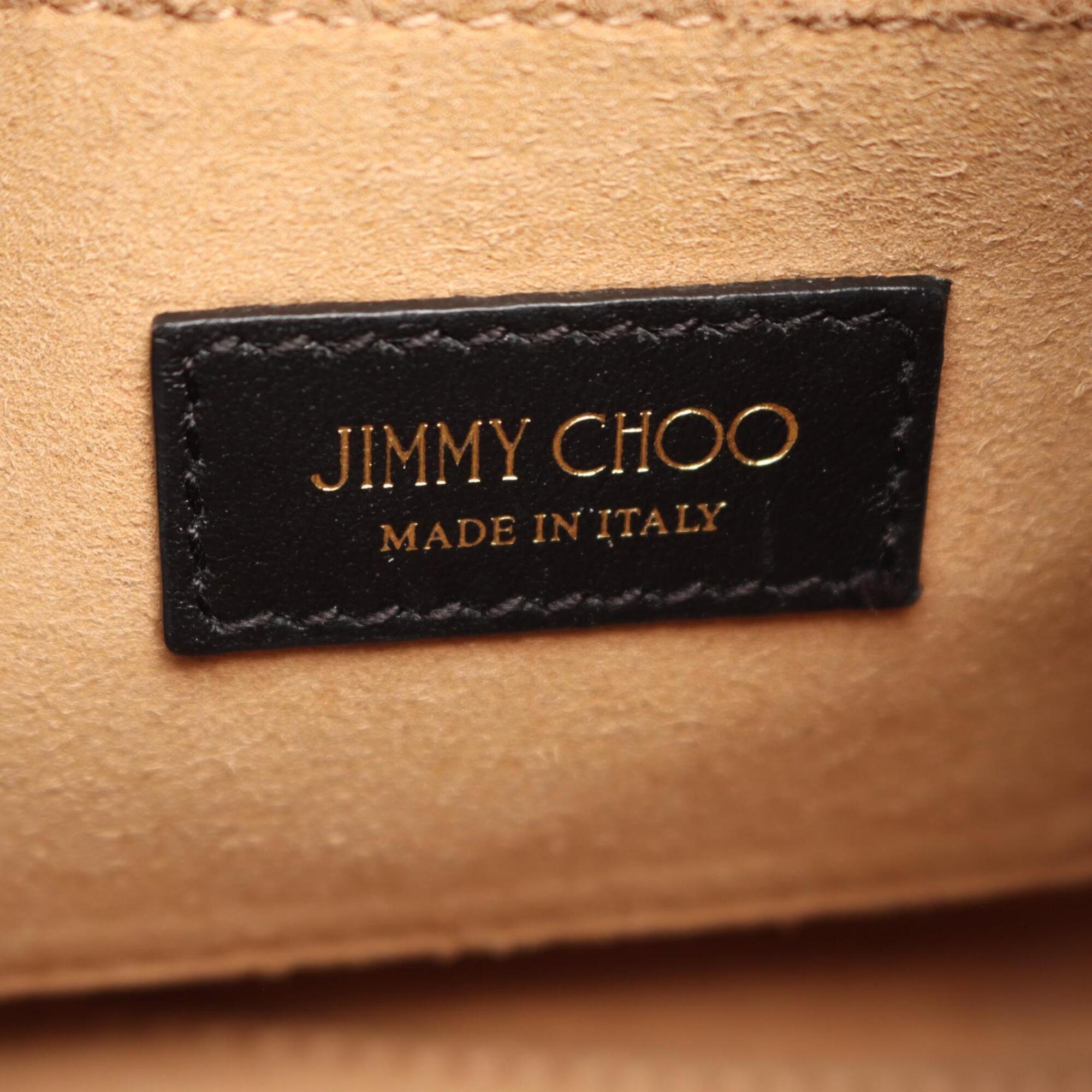 Jimmy Choo Black Leather Handbag (Pre-Owned)