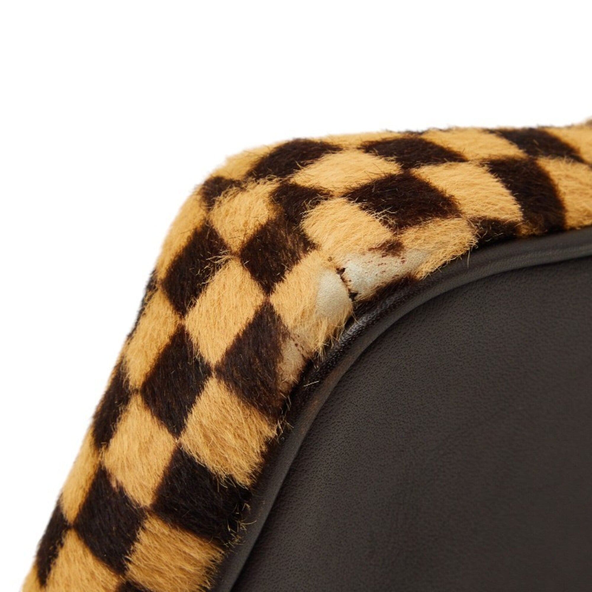 Louis Vuitton Beige Brown Leather Pochette Shoulder Bag (Pre-Owned)