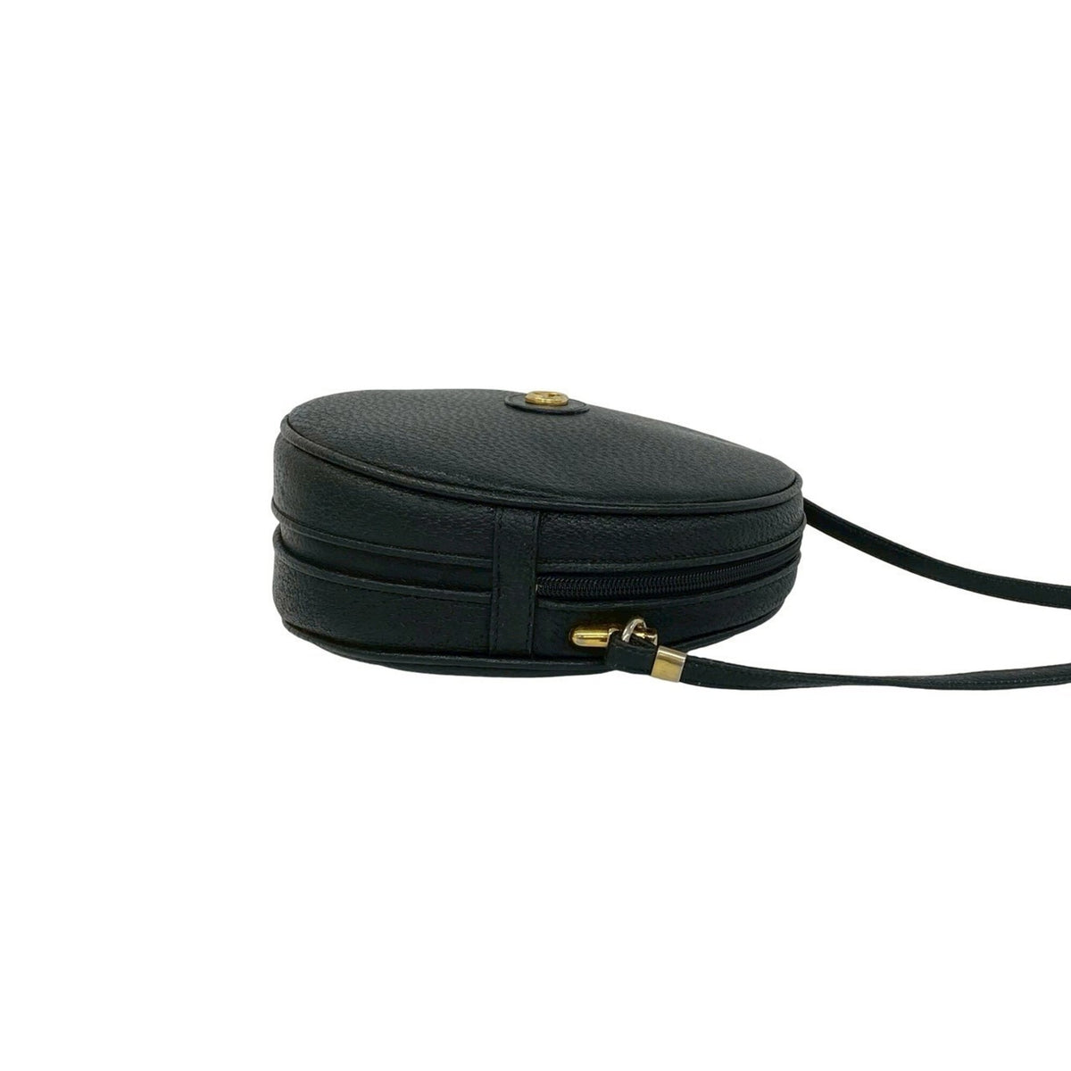 Gucci Black Leather Pochette Shoulder Bag (Pre-Owned)