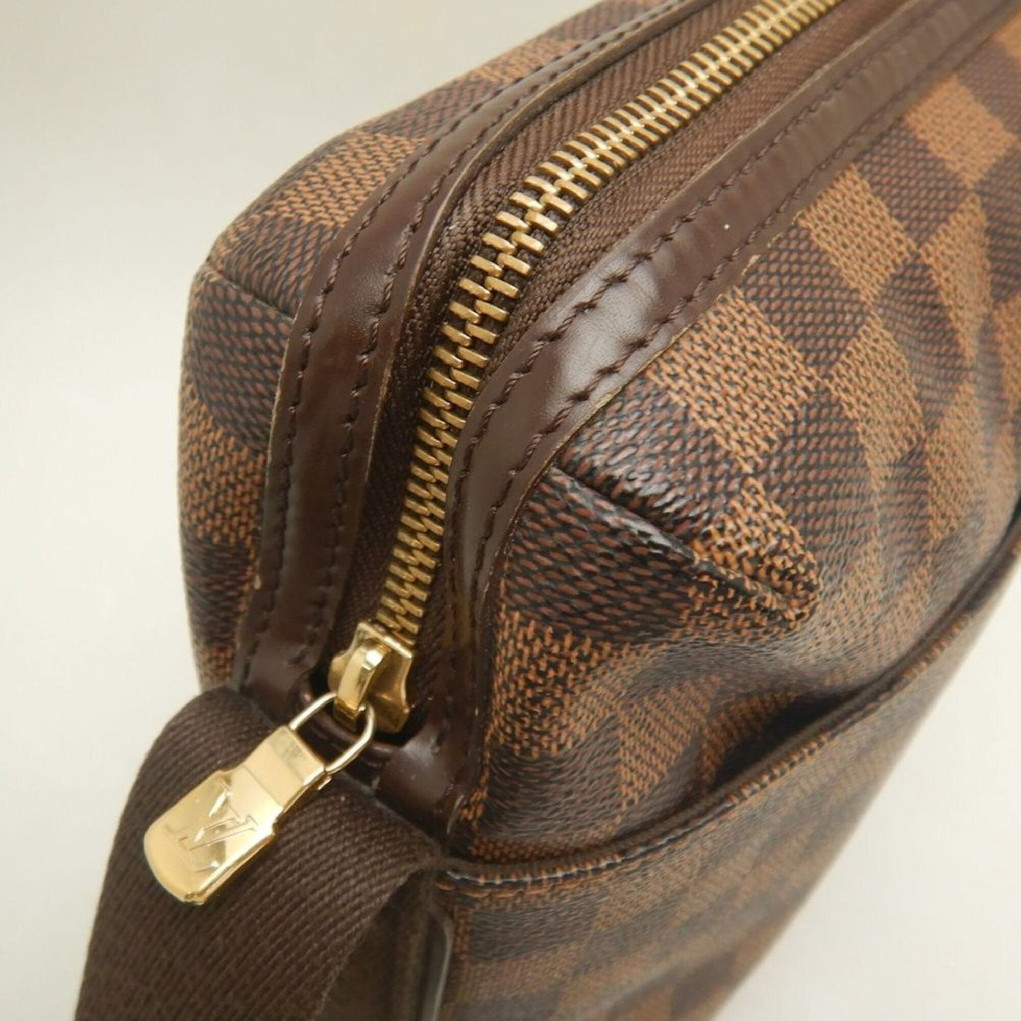 Louis Vuitton Damier Ebene Damier Canvas Shoulder Bag (Pre-Owned)
