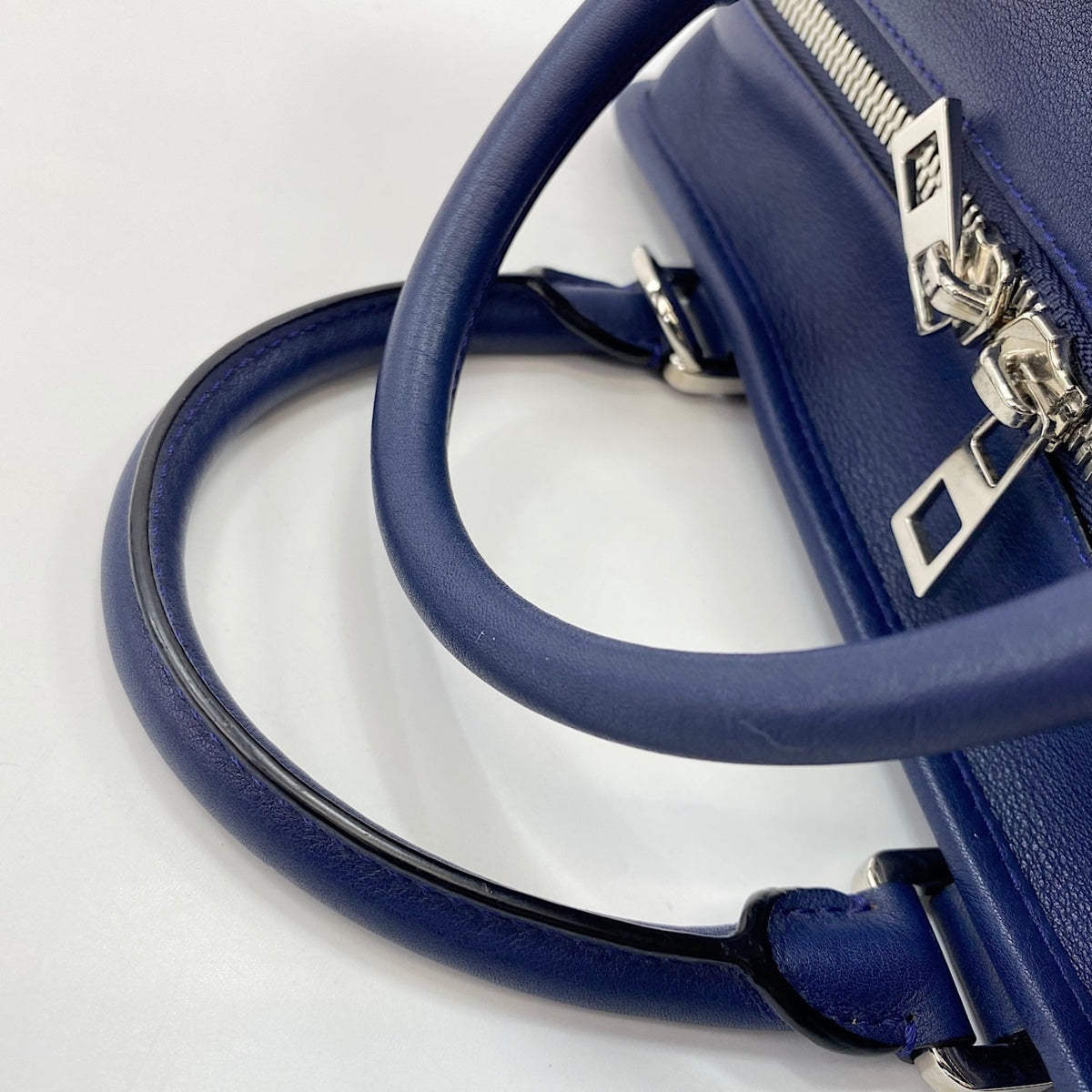 Loewe Navy Handbag (Pre-Owned)