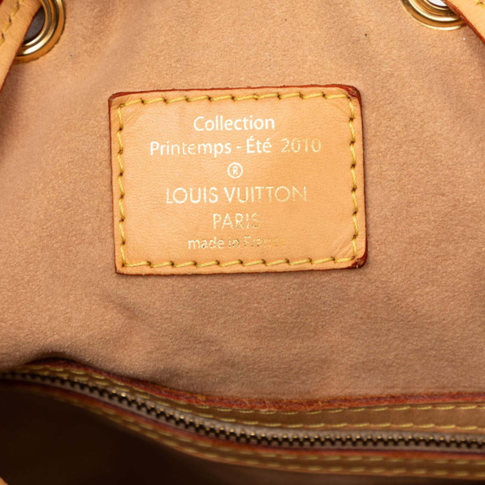Louis Vuitton Monogram Pink Purple Leather Handbag (Pre-Owned)