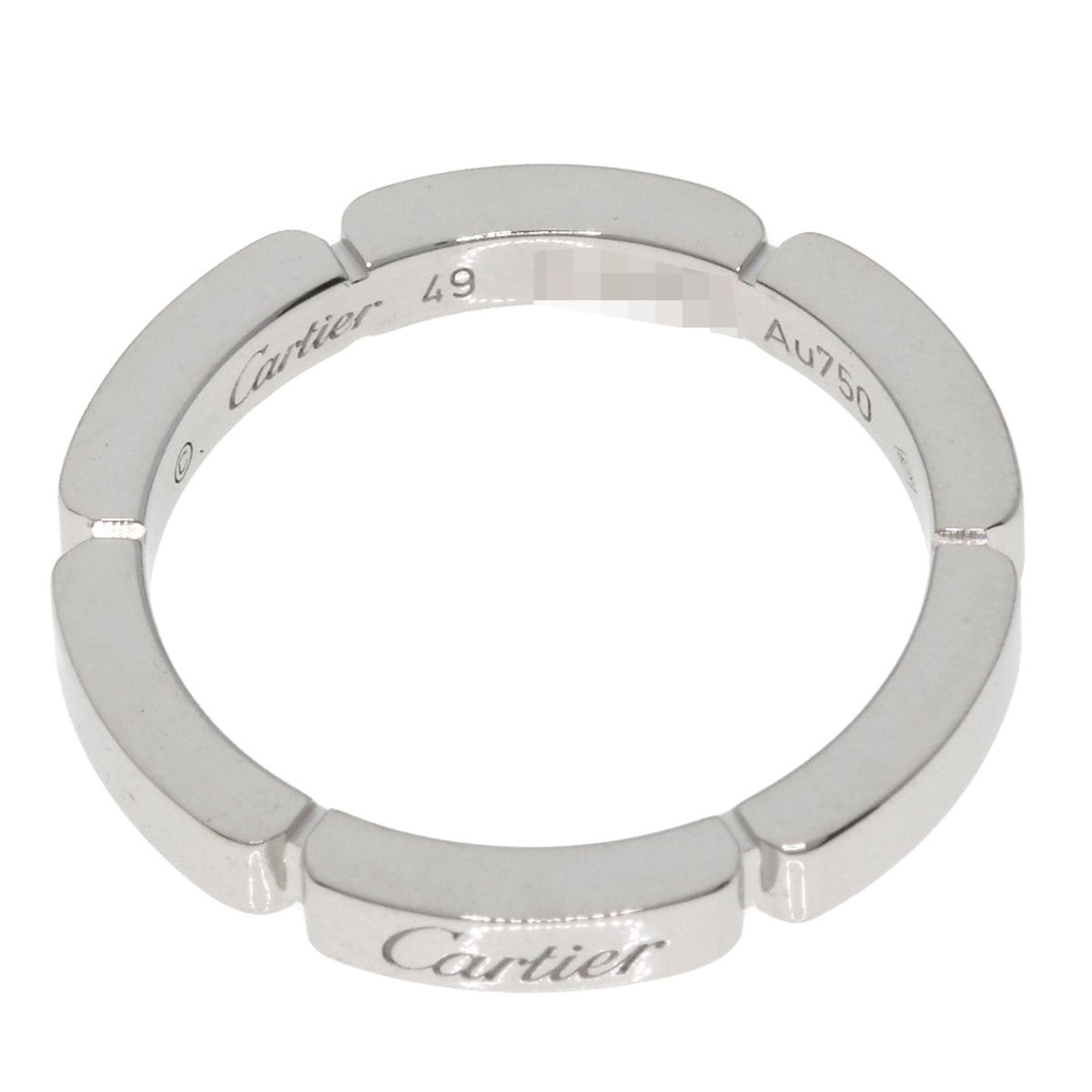 Cartier White Gold (18K) Band Ring (Pre-Owned)