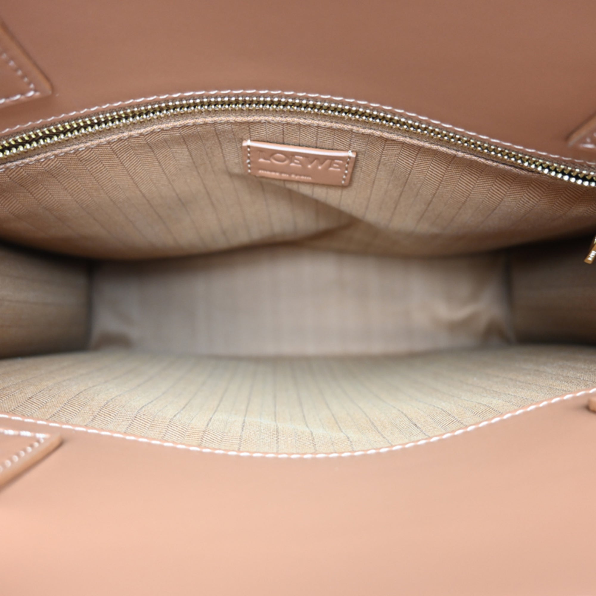 Loewe Brown Leather Tote Bag (Pre-Owned)