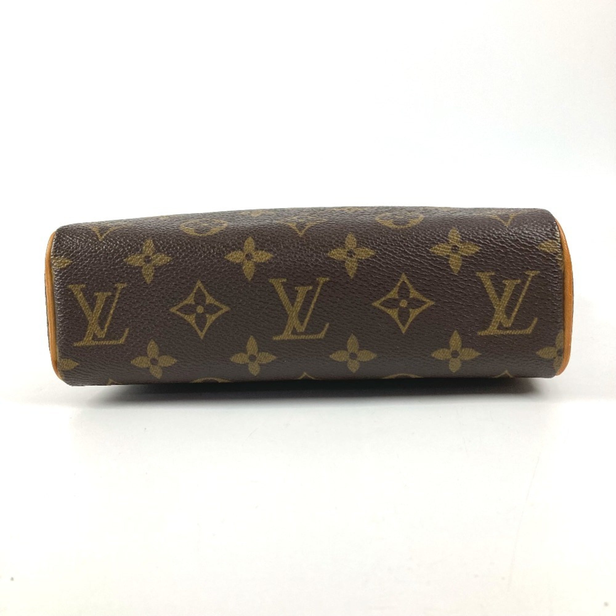 Louis Vuitton Brown Monogram Canvas Handbag Pouch Shoulder Bag (Pre-Owned)