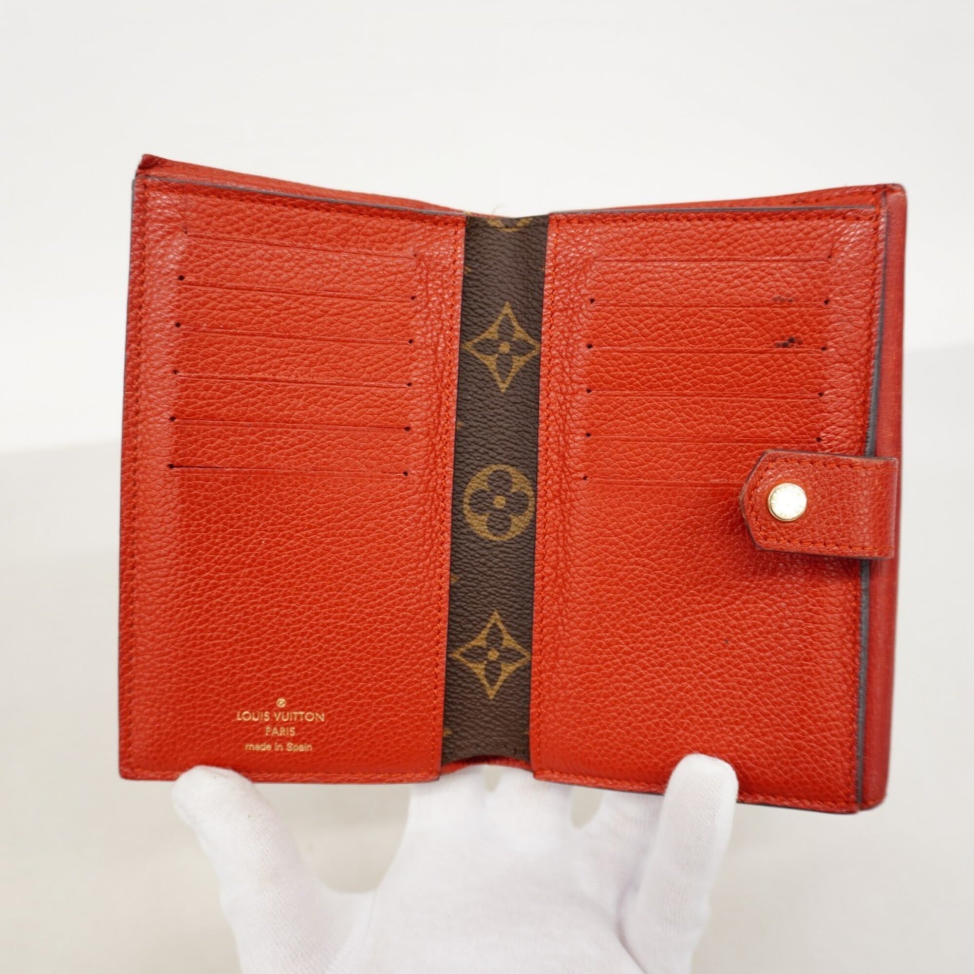 Louis Vuitton Brown Cerise Wallet (Bi-Fold) (Pre-Owned)