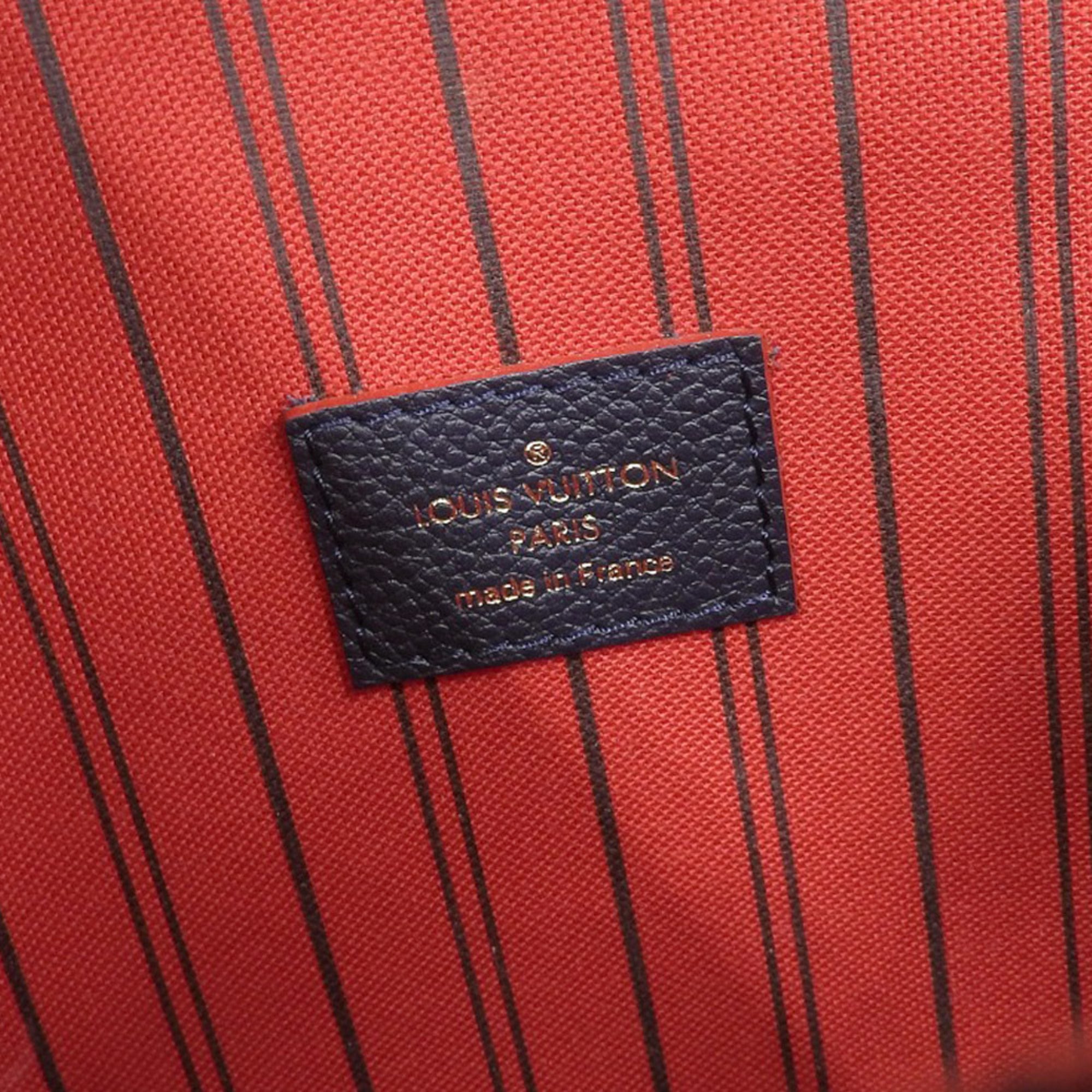 Louis Vuitton Marine Rouge Monogram Empreinte Handbag Pochette (Pre-Owned)