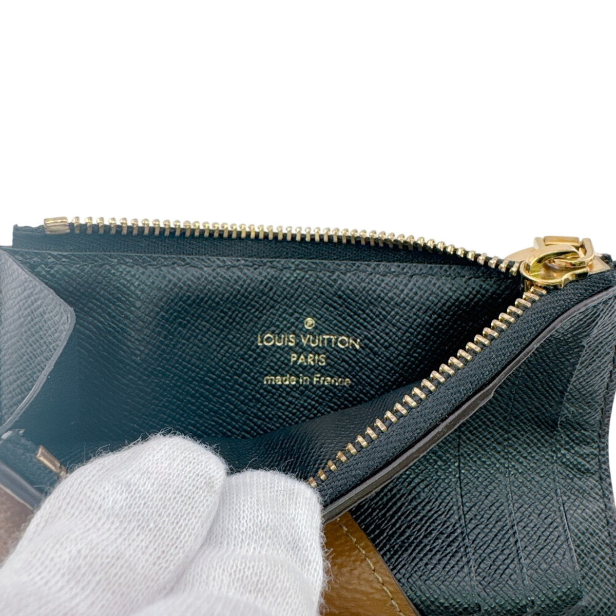 Louis Vuitton Monogram Reverse Brown Monogram Reverse Monogram Reverse Coin Purse/Coin Case (Pre-Owned)