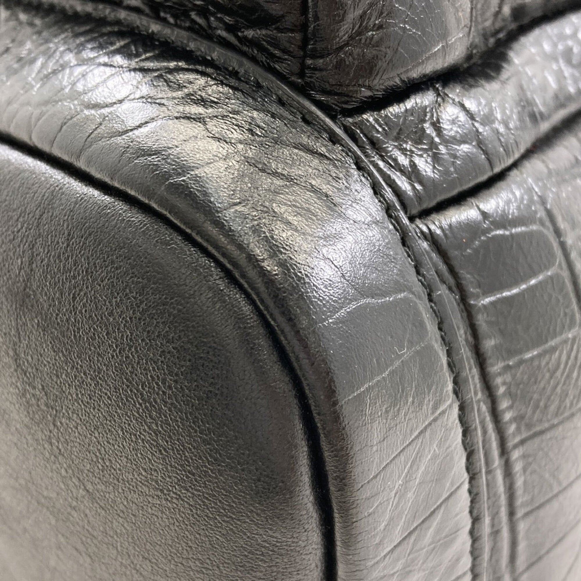 Jimmy Choo Black Leather Backpack (Pre-Owned)