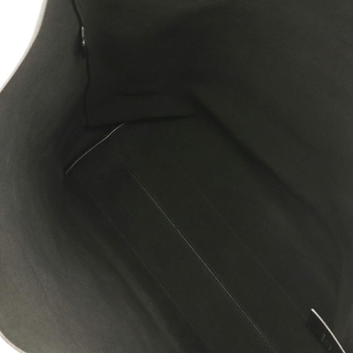 Yves Saint Laurent Black Leather Handbag Tote Bag (Pre-Owned)