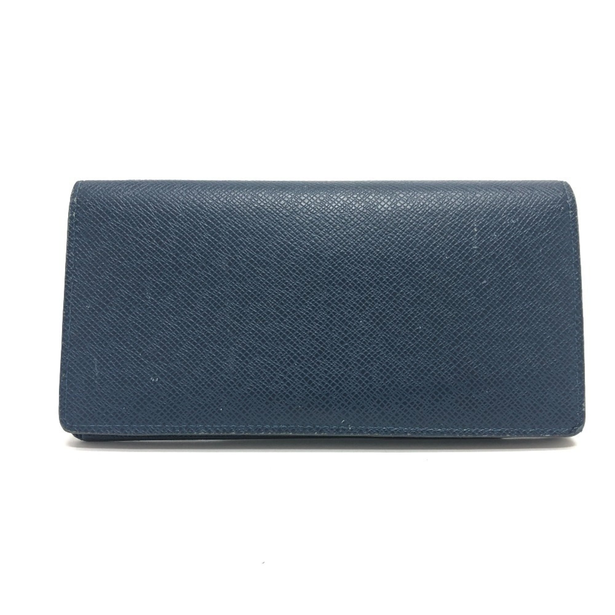 Louis Vuitton Blue Wine Long Wallet (Bi-Fold) (Pre-Owned)