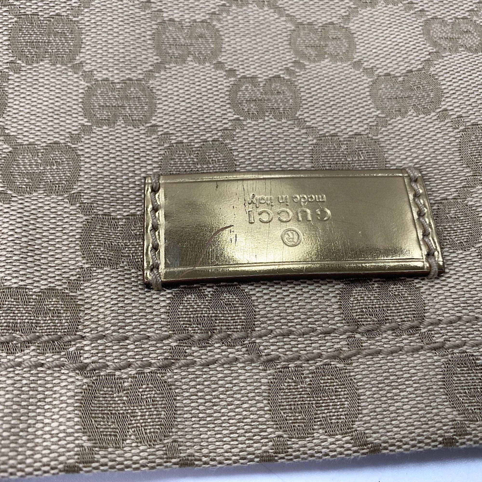Gucci Beige Tote Bag (Pre-Owned)