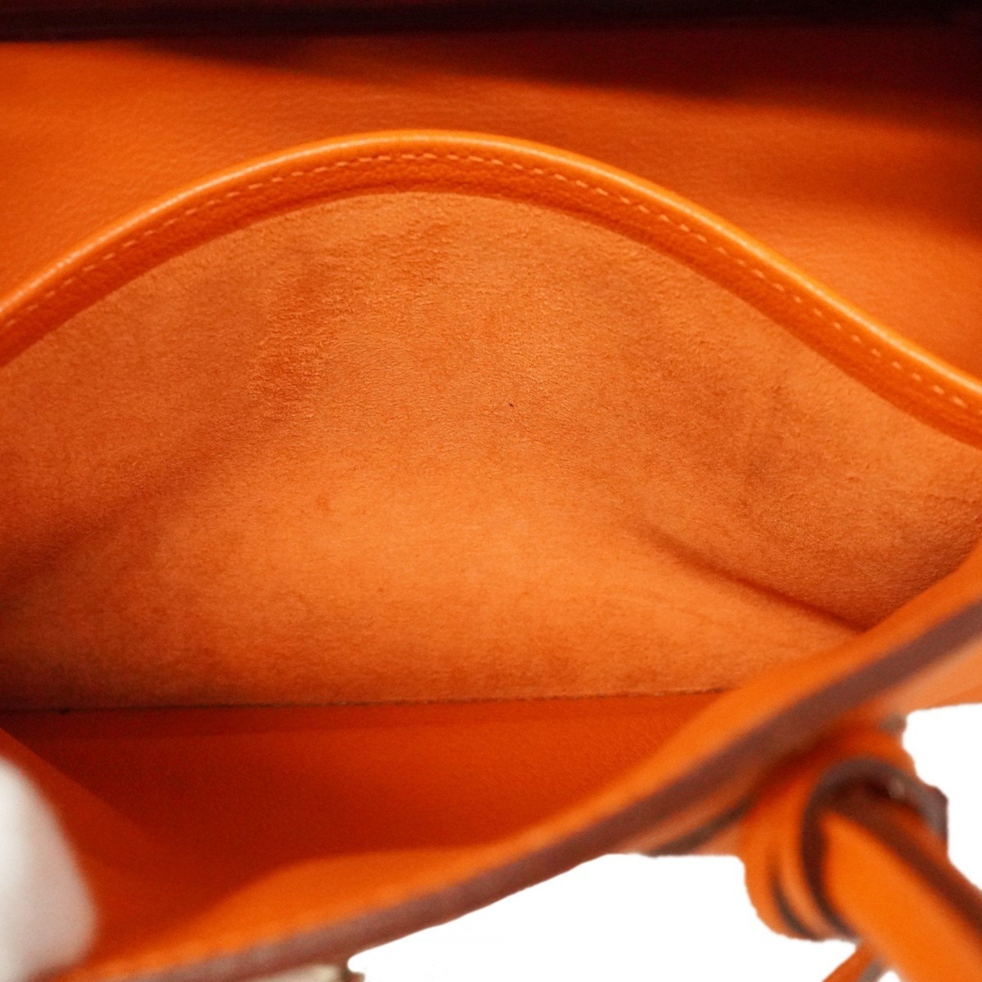 Hermes Orange Epsom Leather Handbag (Pre-Owned)