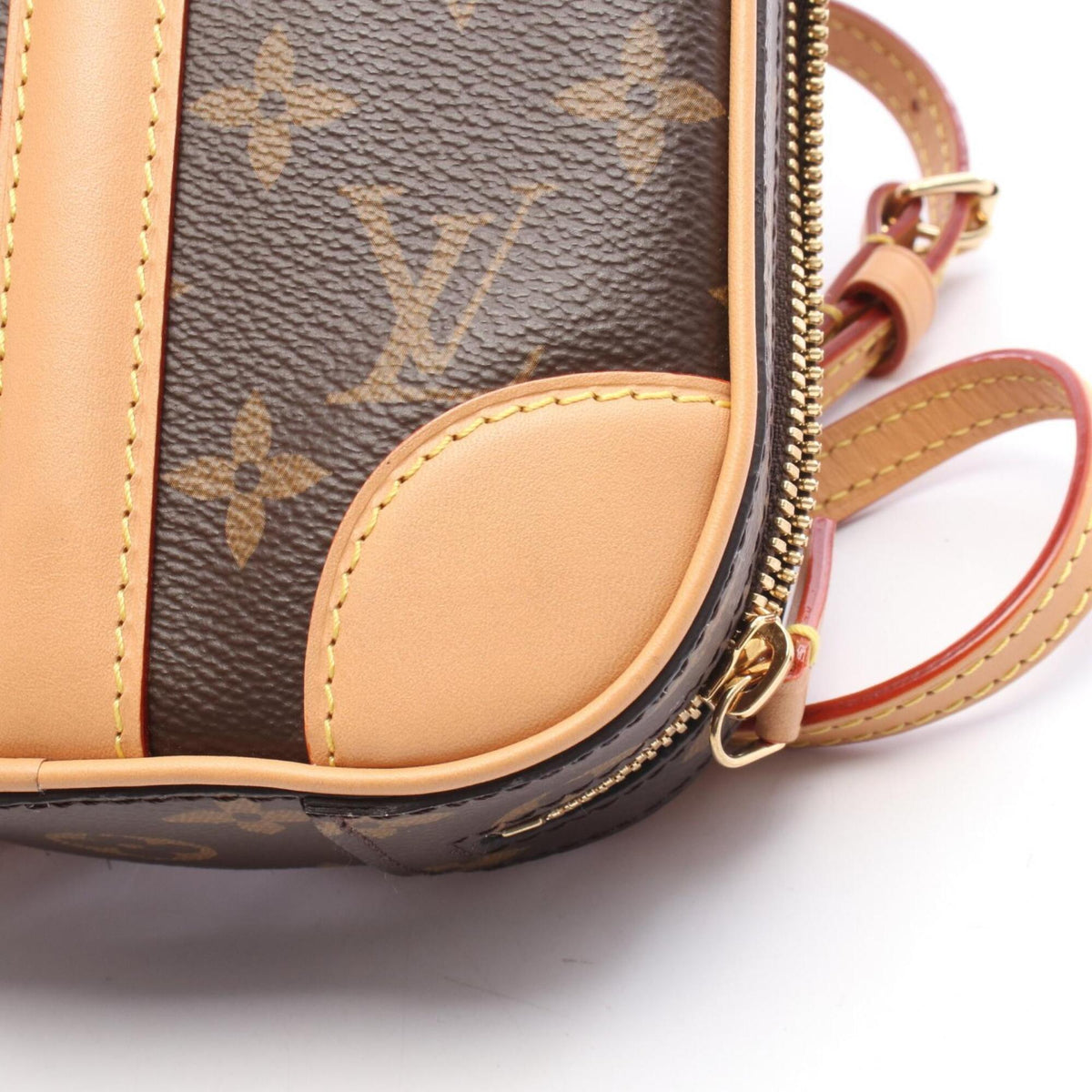 Louis Vuitton Brown Coated Canvas Monogram Pvc Leather Handbag (Pre-Owned)