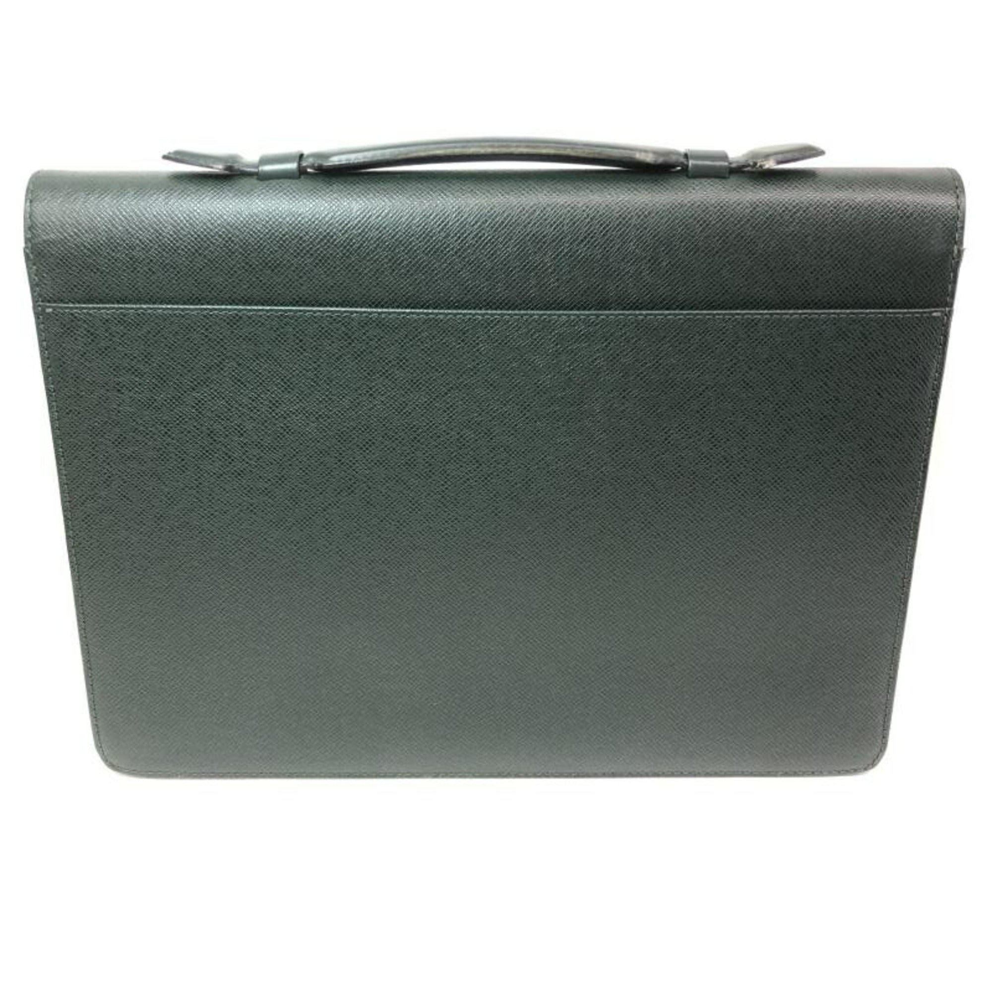 Louis Vuitton Taiga Green Briefcase (Pre-Owned)