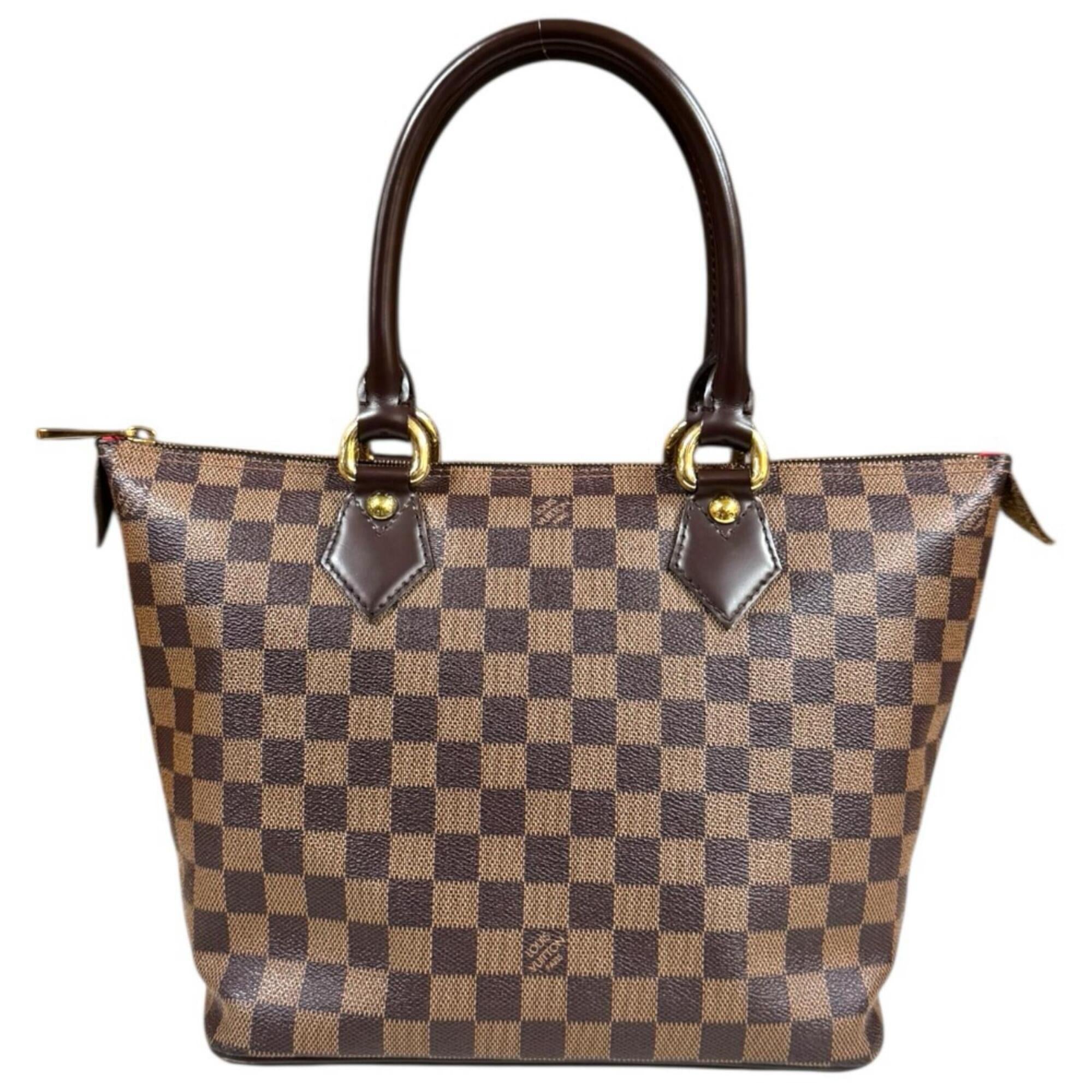 Louis Vuitton Brown Damier Canvas Damier Canvas Handbag (Pre-Owned)