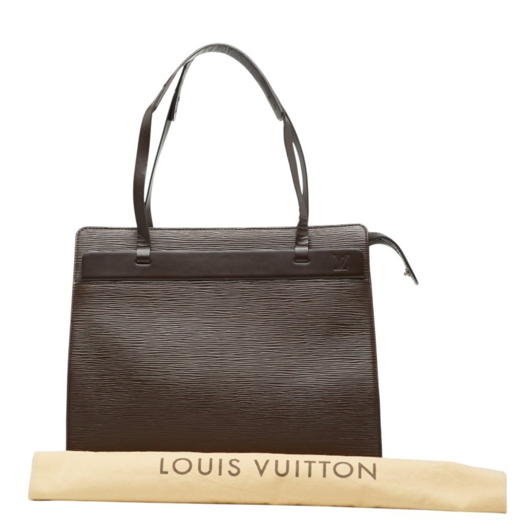 Louis Vuitton Brown Moka Leather Handbag (Pre-Owned)