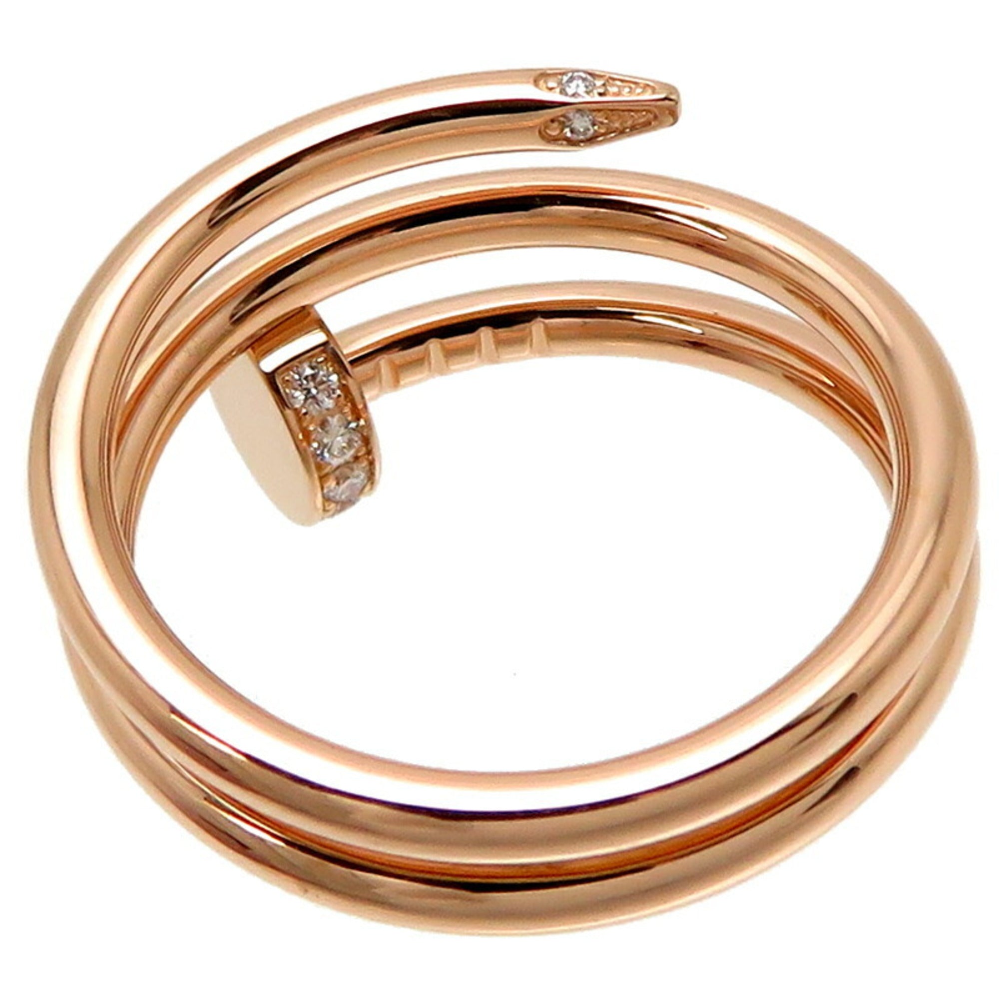 Cartier Juste Un Clou Pink Gold (18K) Band Ring (Pre-Owned)