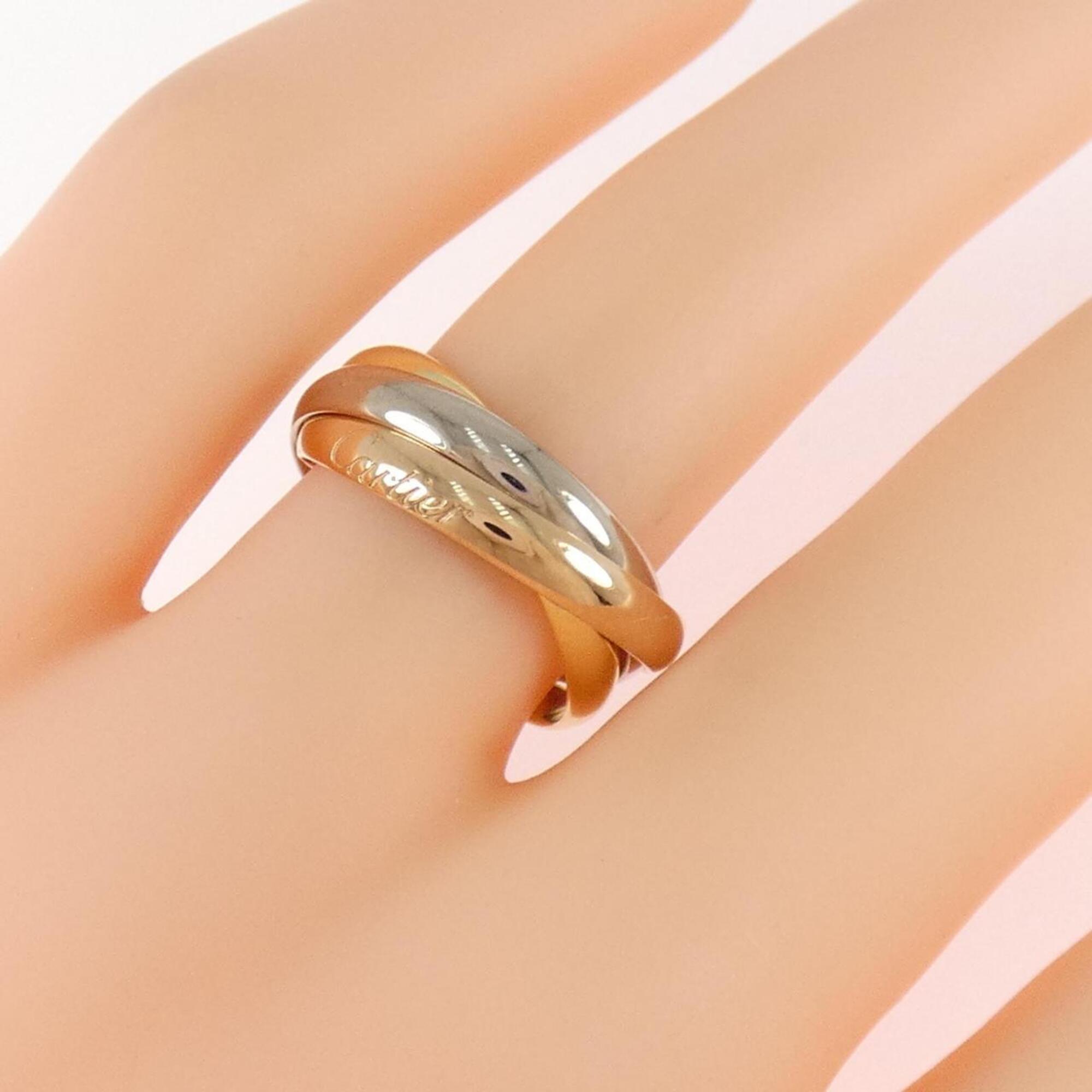 Cartier Yellow Gold (18K) Pink Gold (18K) White Gold (18K) Band Ring (Pre-Owned)