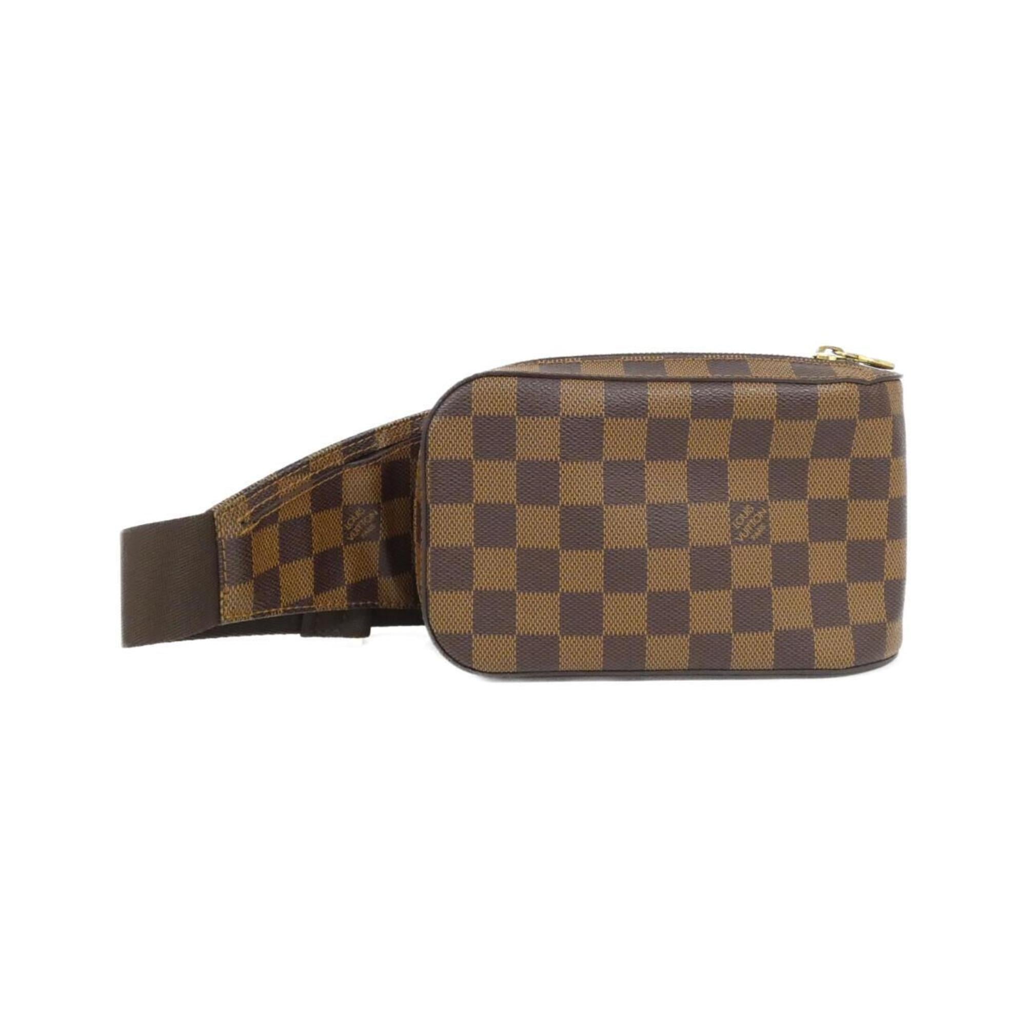 Louis Vuitton Brown Coated Canvas Shoulder Bag (Pre-Owned)