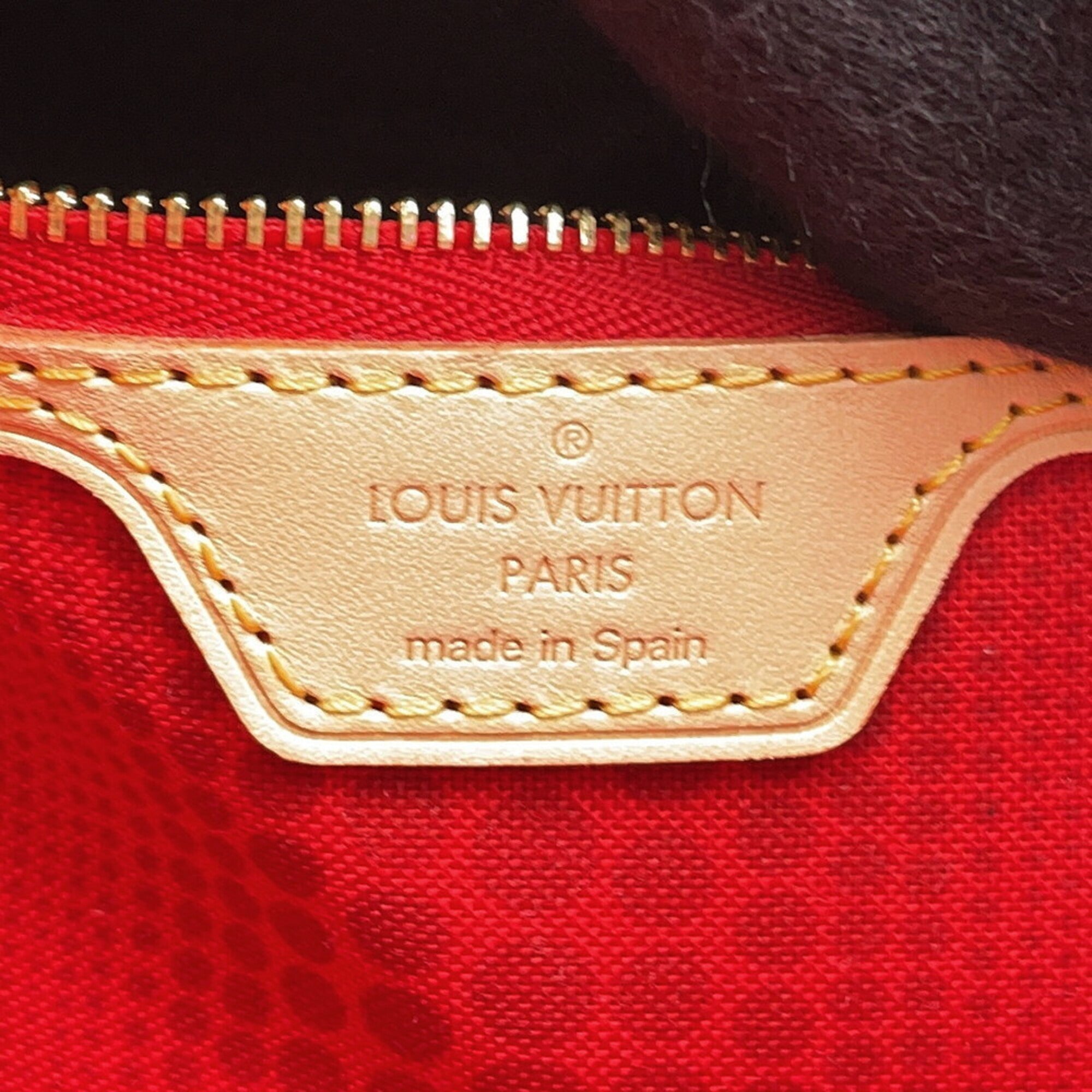 Louis Vuitton Monogram Brown Multi-Color Monogram Handbag Shoulder Bag Tote Bag (Pre-Owned)