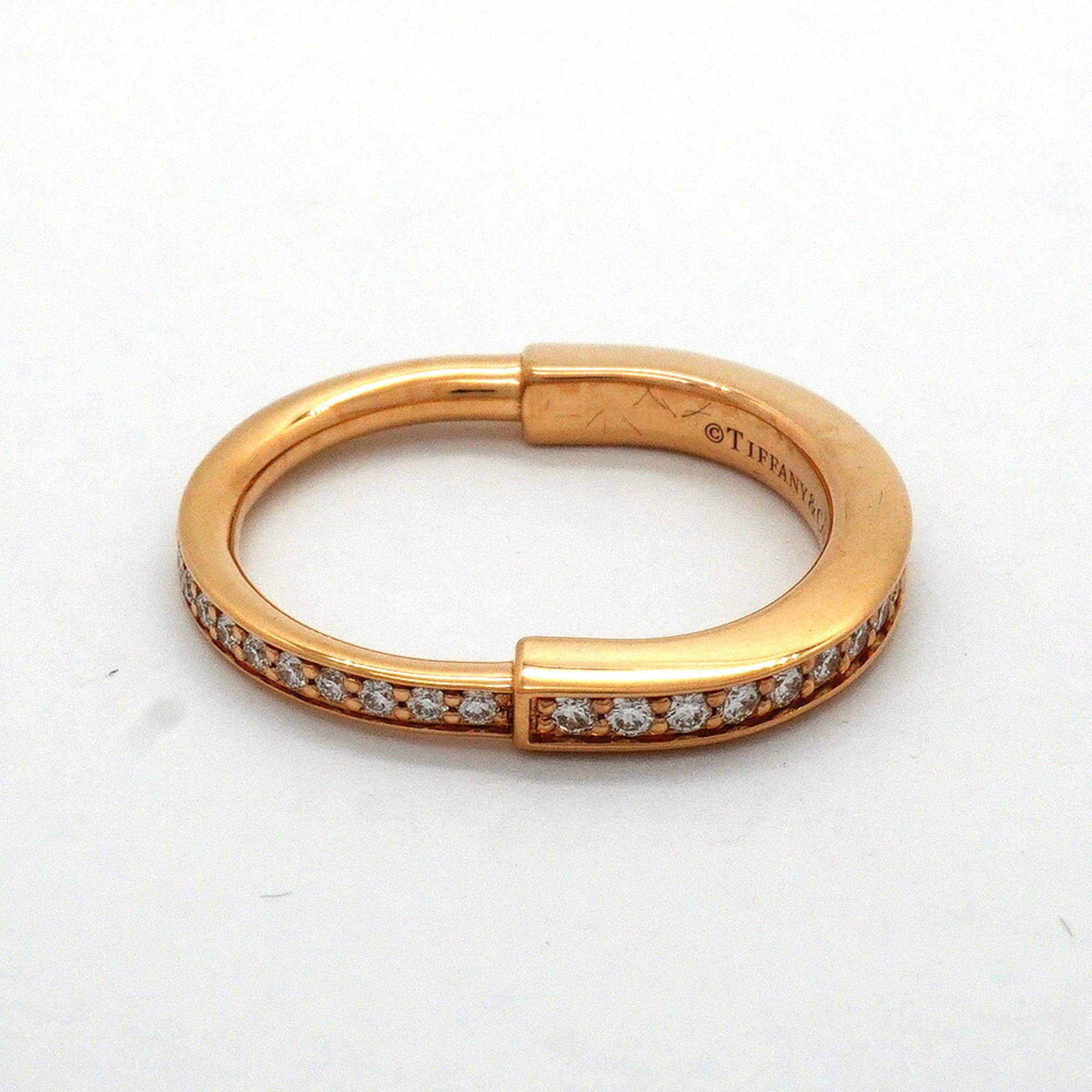 Tiffany Pink Gold (18K) Band Ring (Pre-Owned)