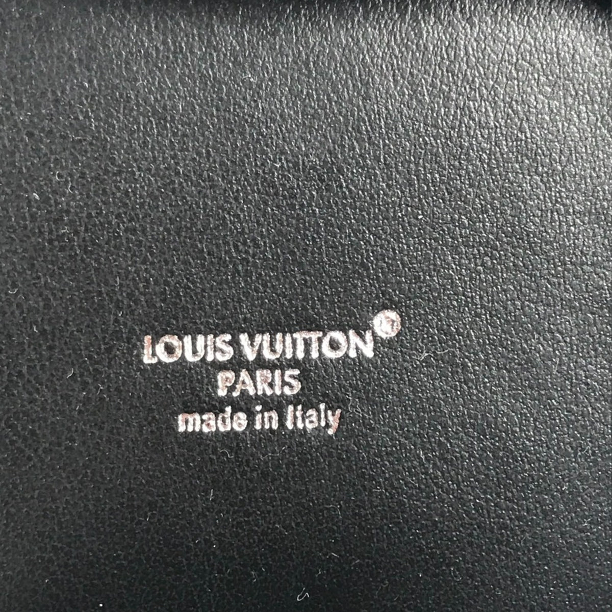 Louis Vuitton Black Multi-Color White Monogram Canvas Coin Purse/Coin Case (Pre-Owned)
